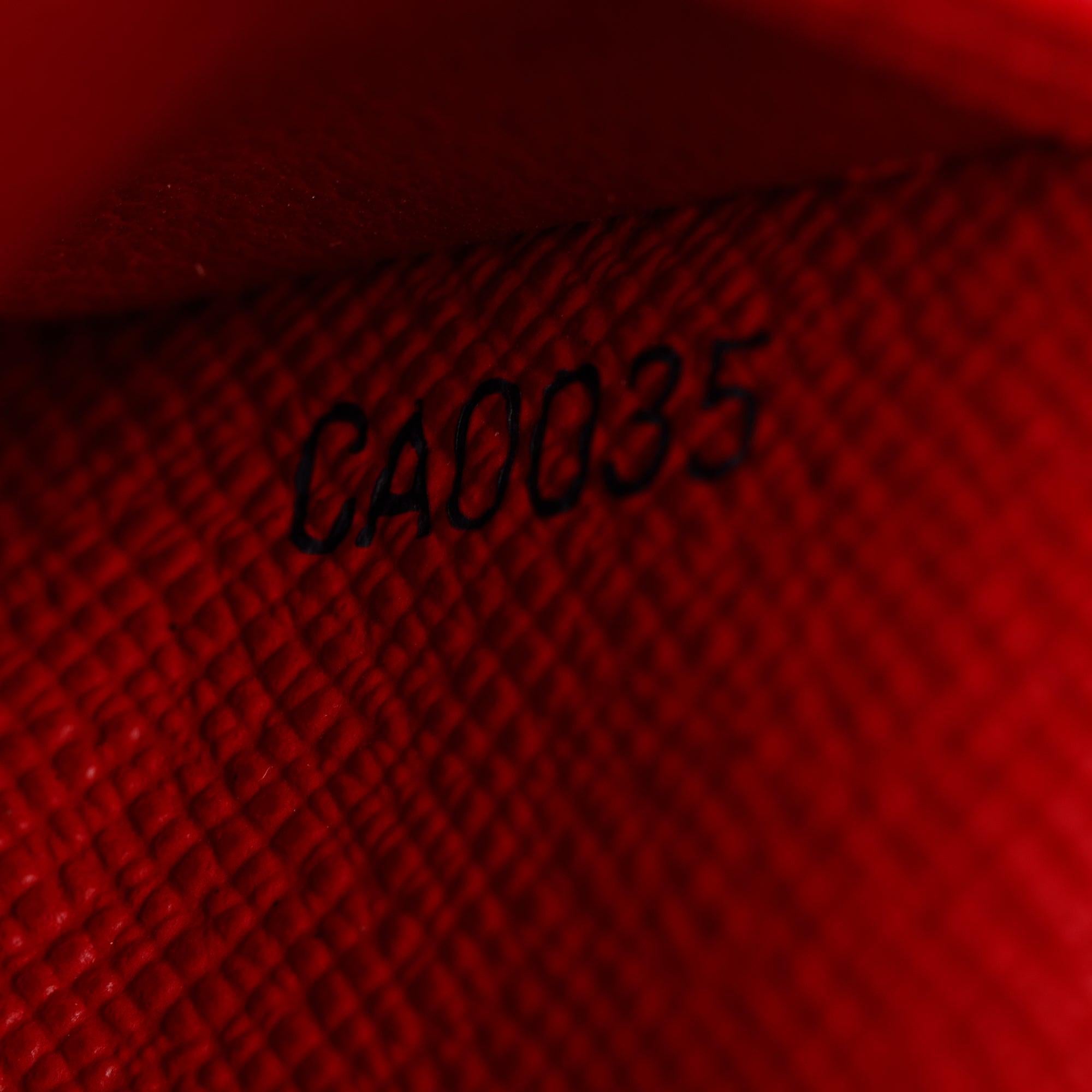 Louis Vuitton Monogram Cherry Compact Zippe Wallet