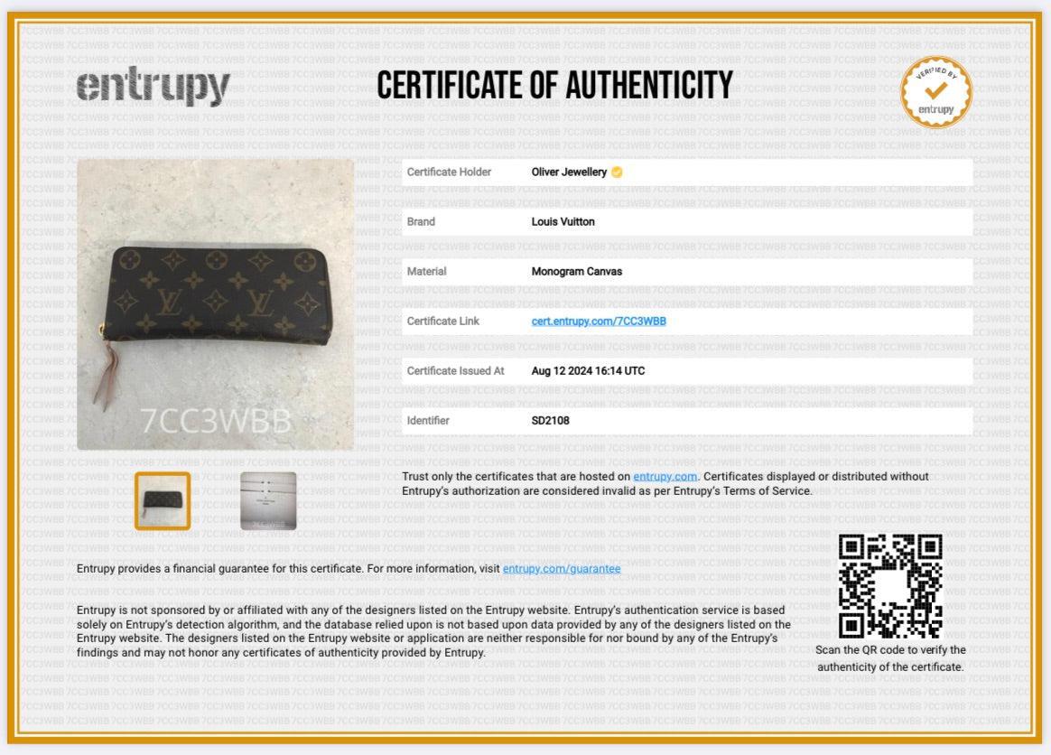 Louis Vuitton Monogram Clemence Wallet