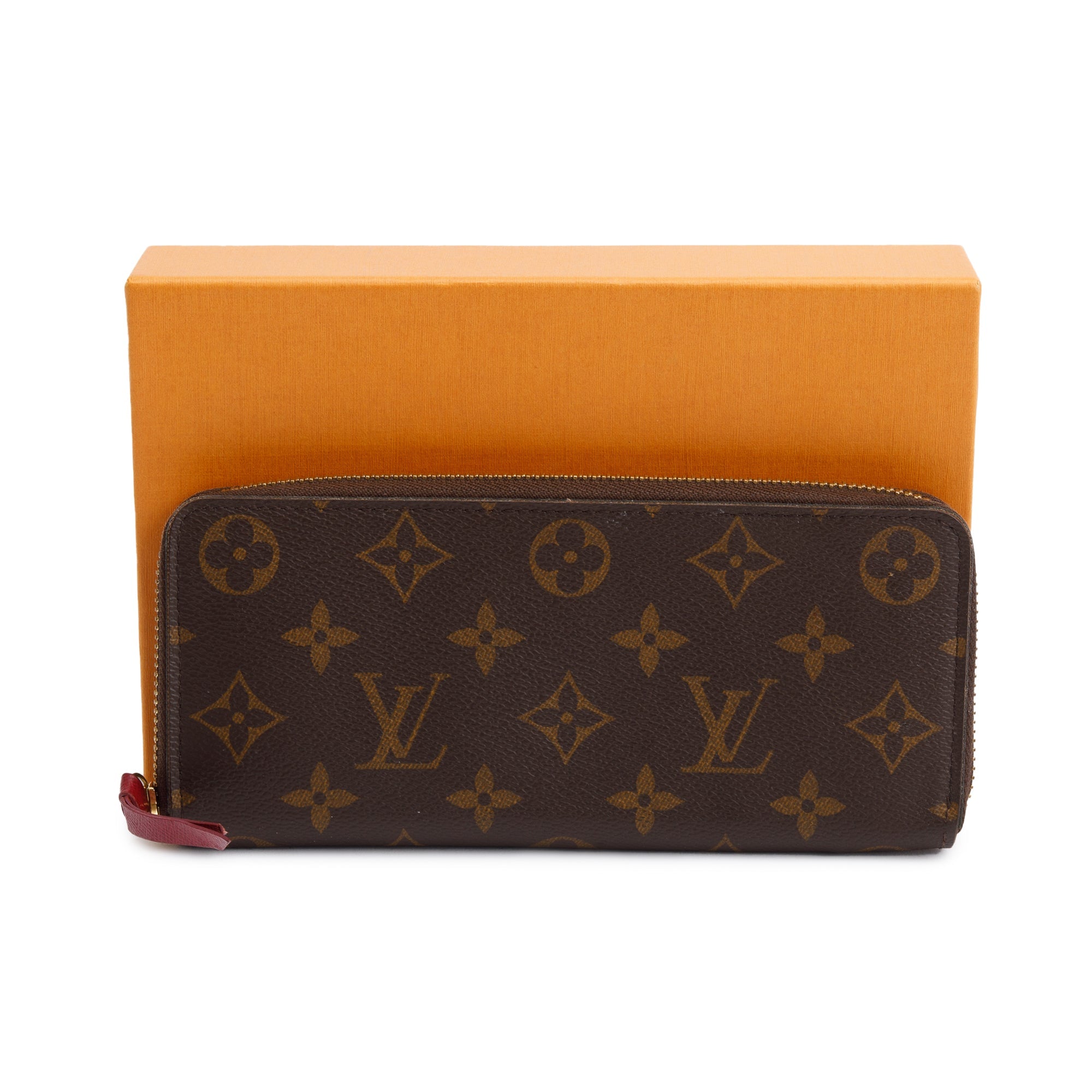 Louis Vuitton Monogram Clemence Wallet w/ Box