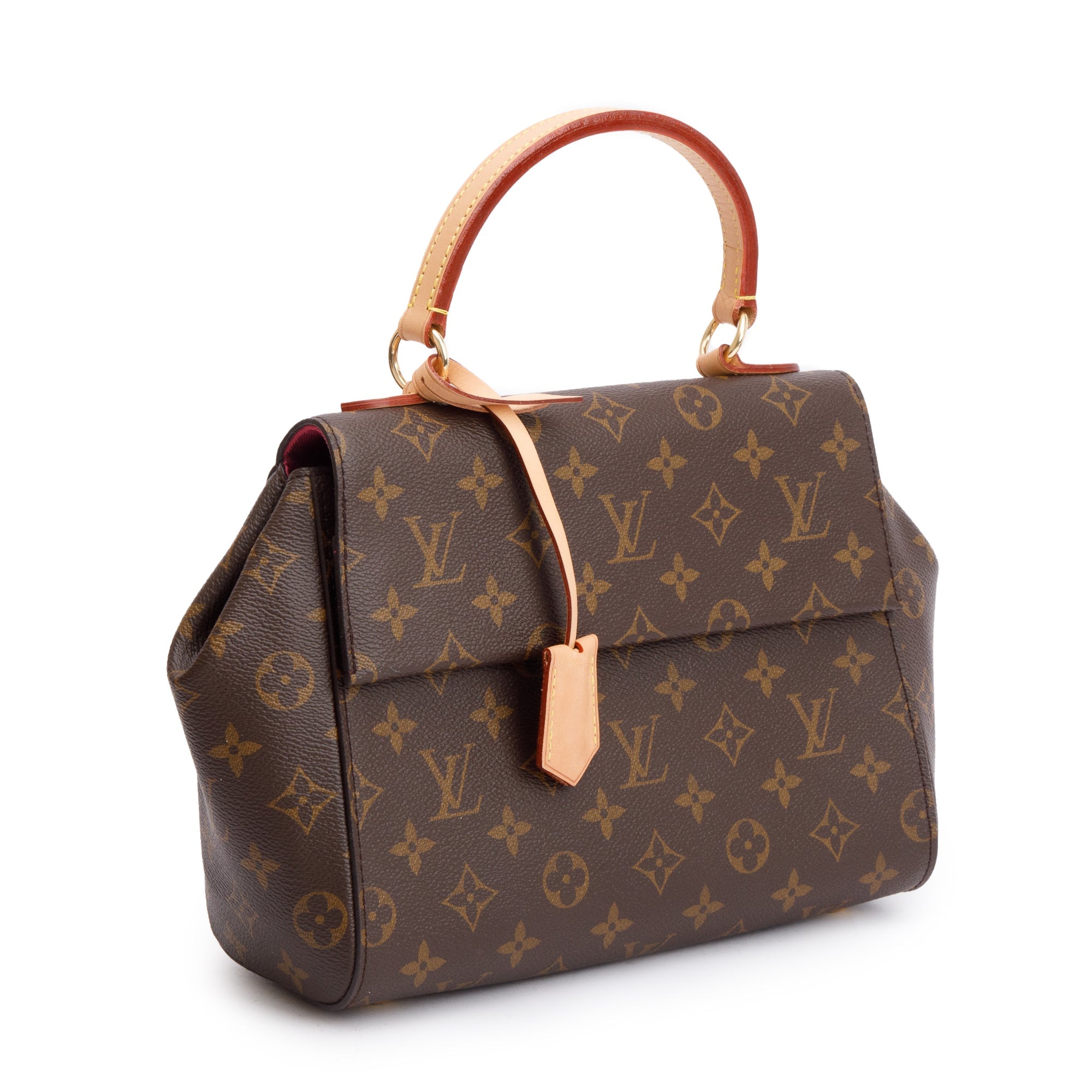 Louis Vuitton Monogram Cluny BB w/ Strap & Box