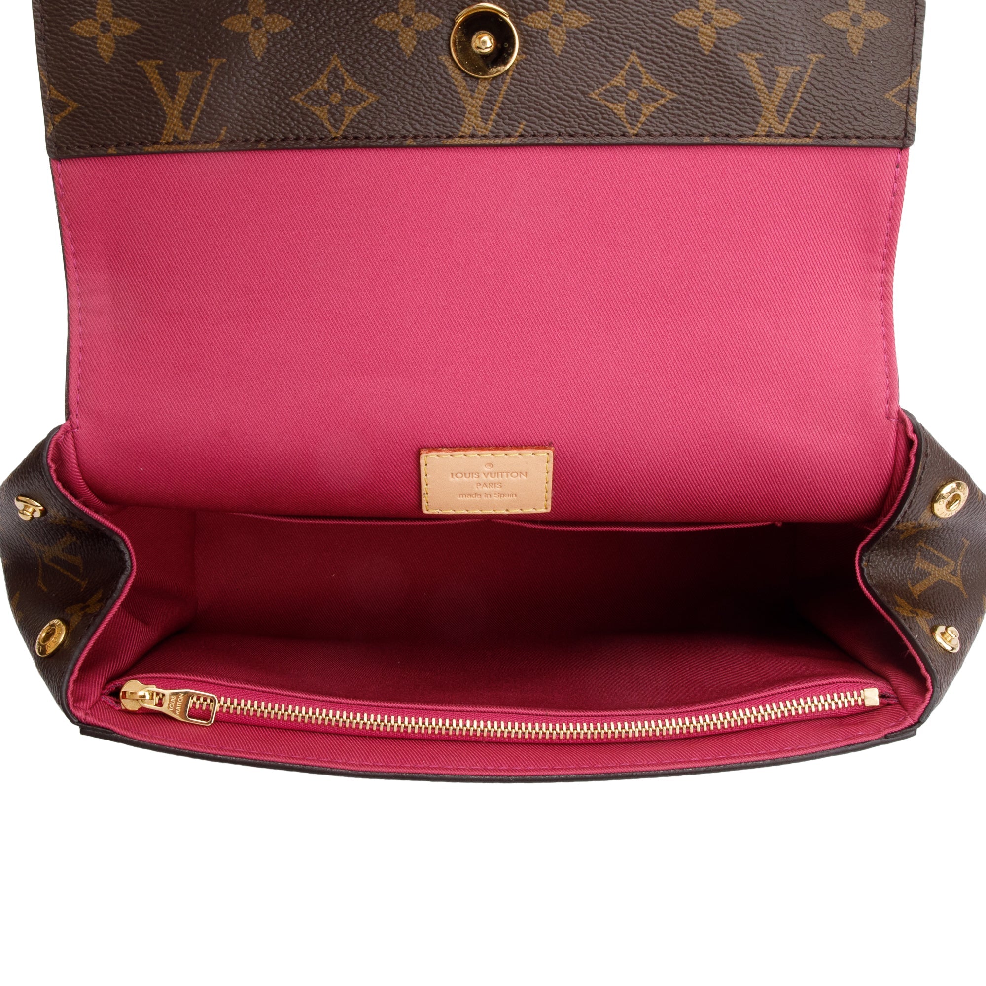 Louis Vuitton Monogram Cluny BB w/ Strap & Box