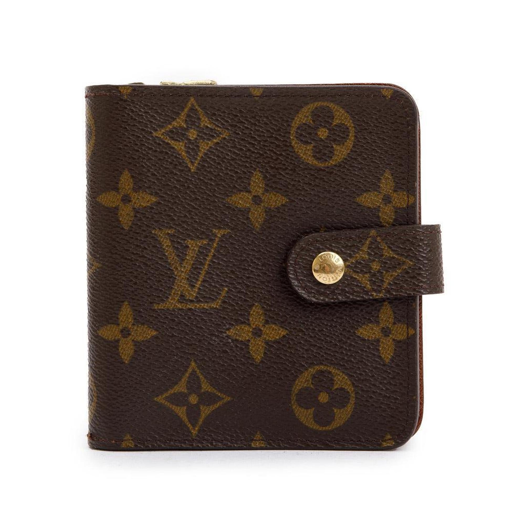 Louis Vuitton Monogram Compact Zippe Wallet