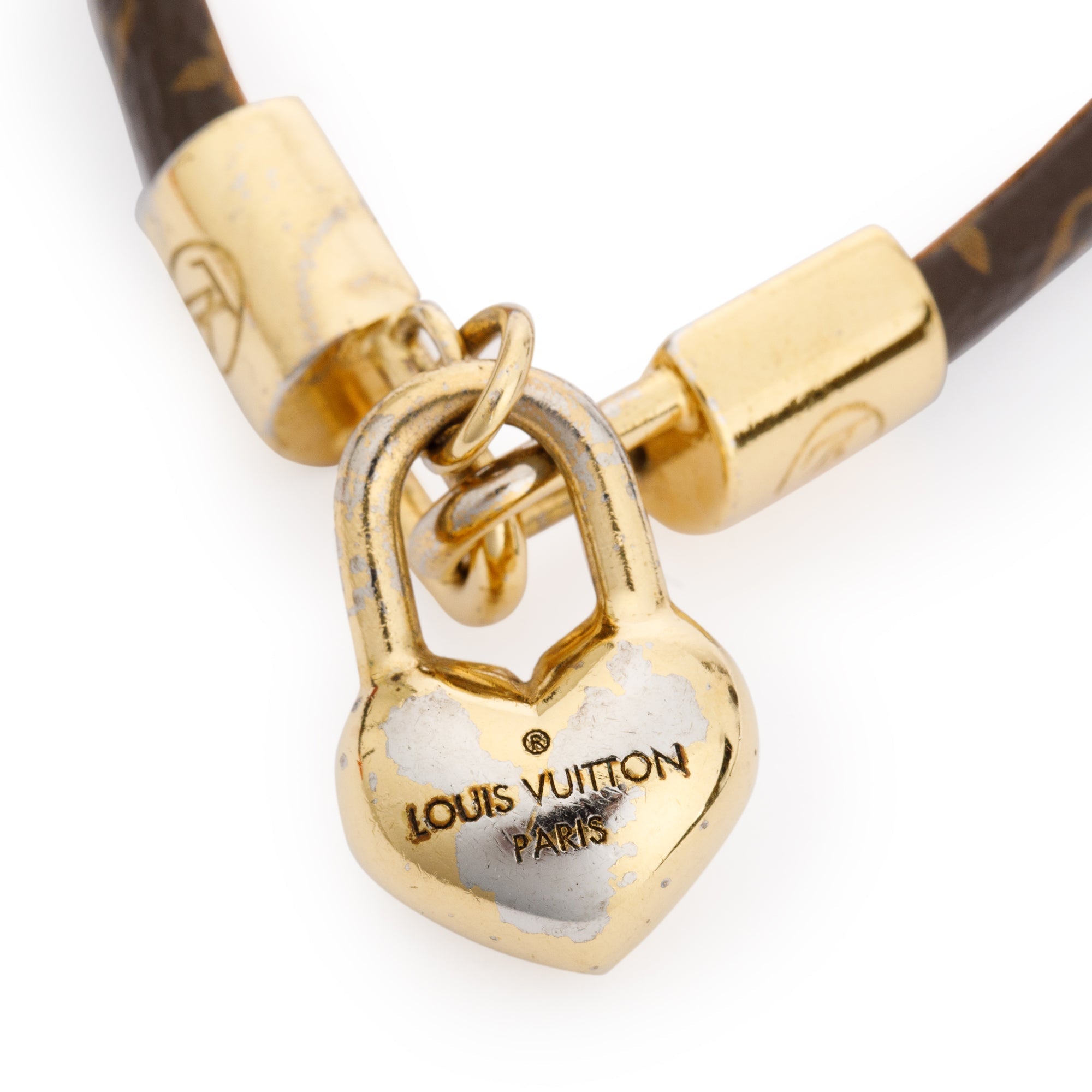 Louis Vuitton Monogram Crazy in Lock Charm Bracelet