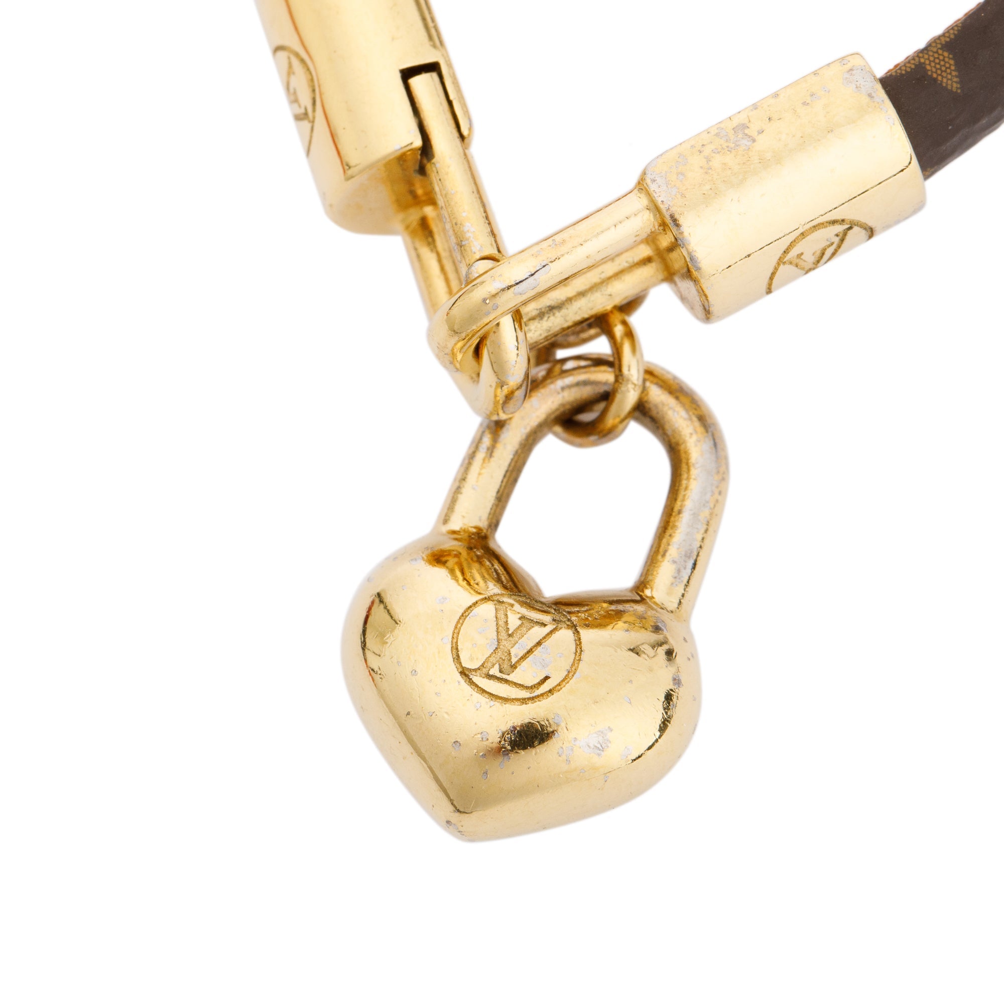 Louis Vuitton Monogram Crazy in Lock Charm Bracelet