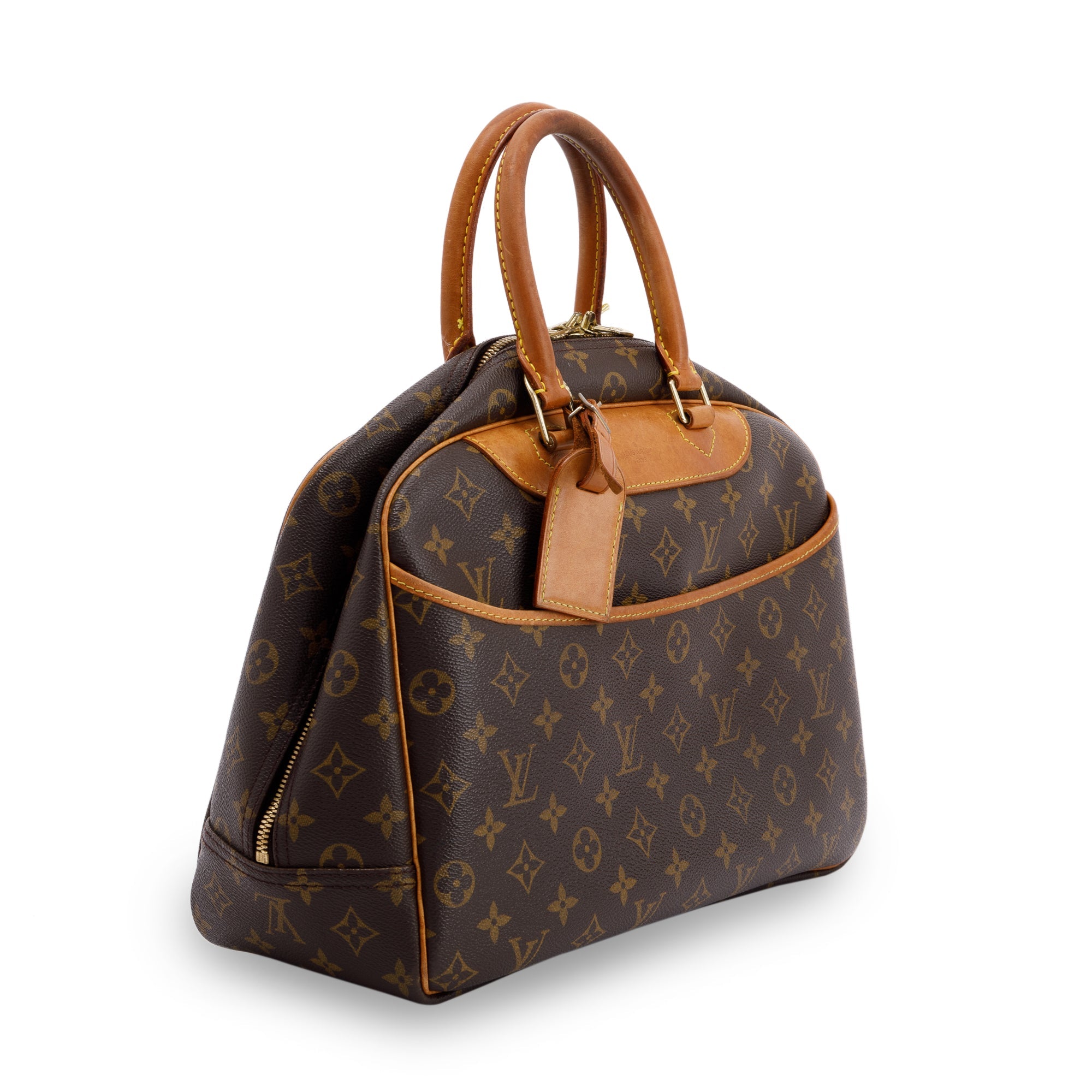 Louis Vuitton ドーヴィル LOUIS VUITTON Deauville LV Monogram Top Handle Weekend