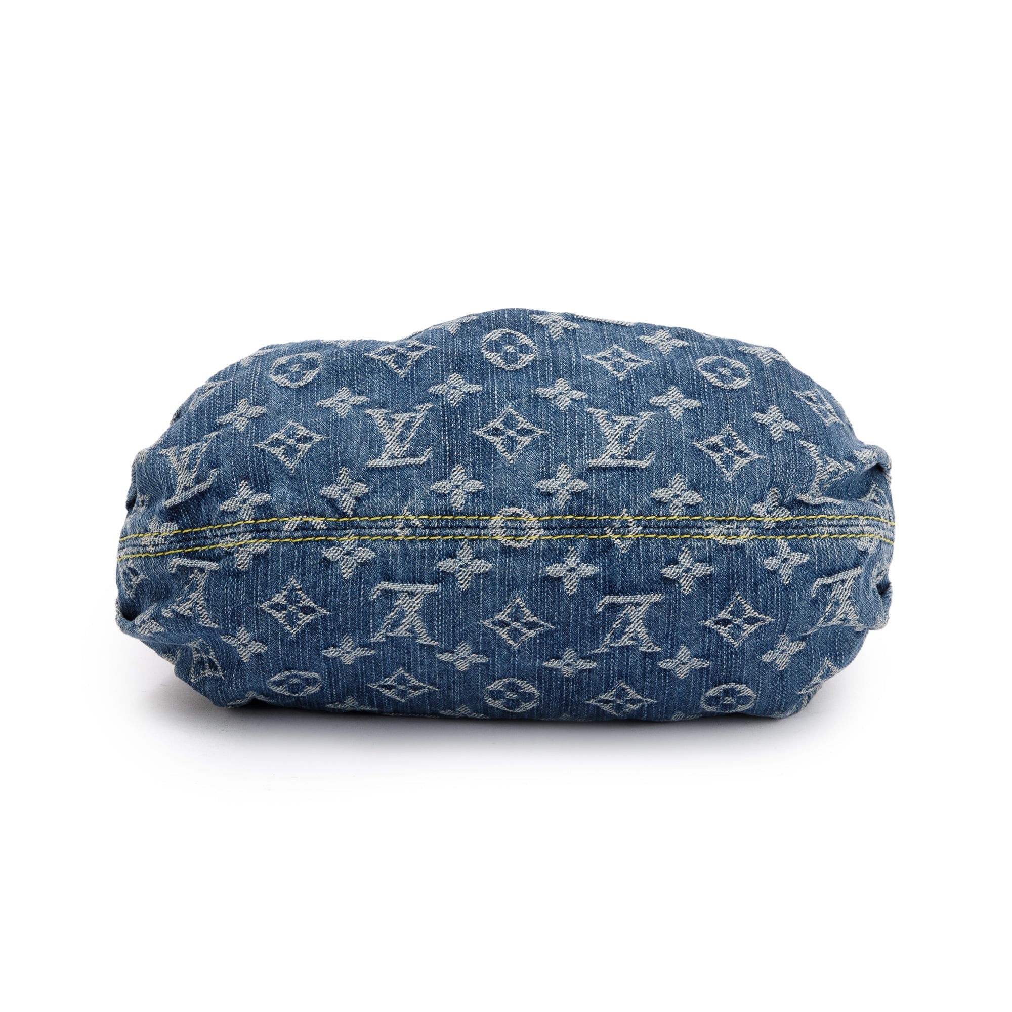 Louis Vuitton Monogram Denim Small Pleaty Bag