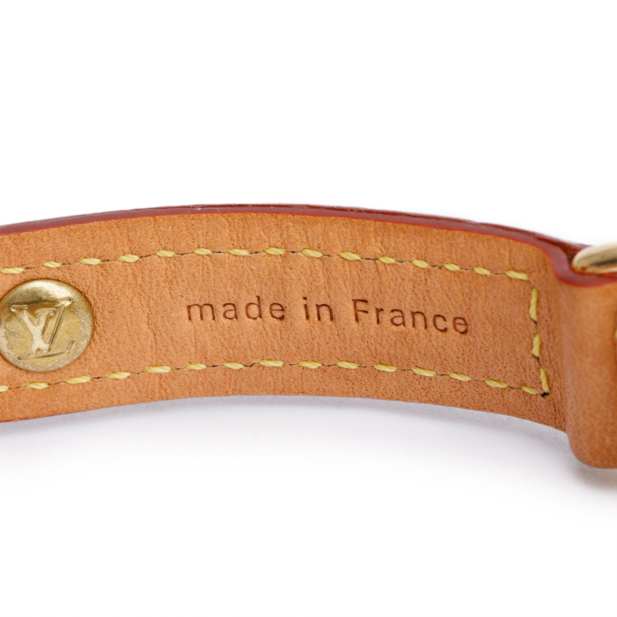 Louis Vuitton Monogram Dog Collar PM