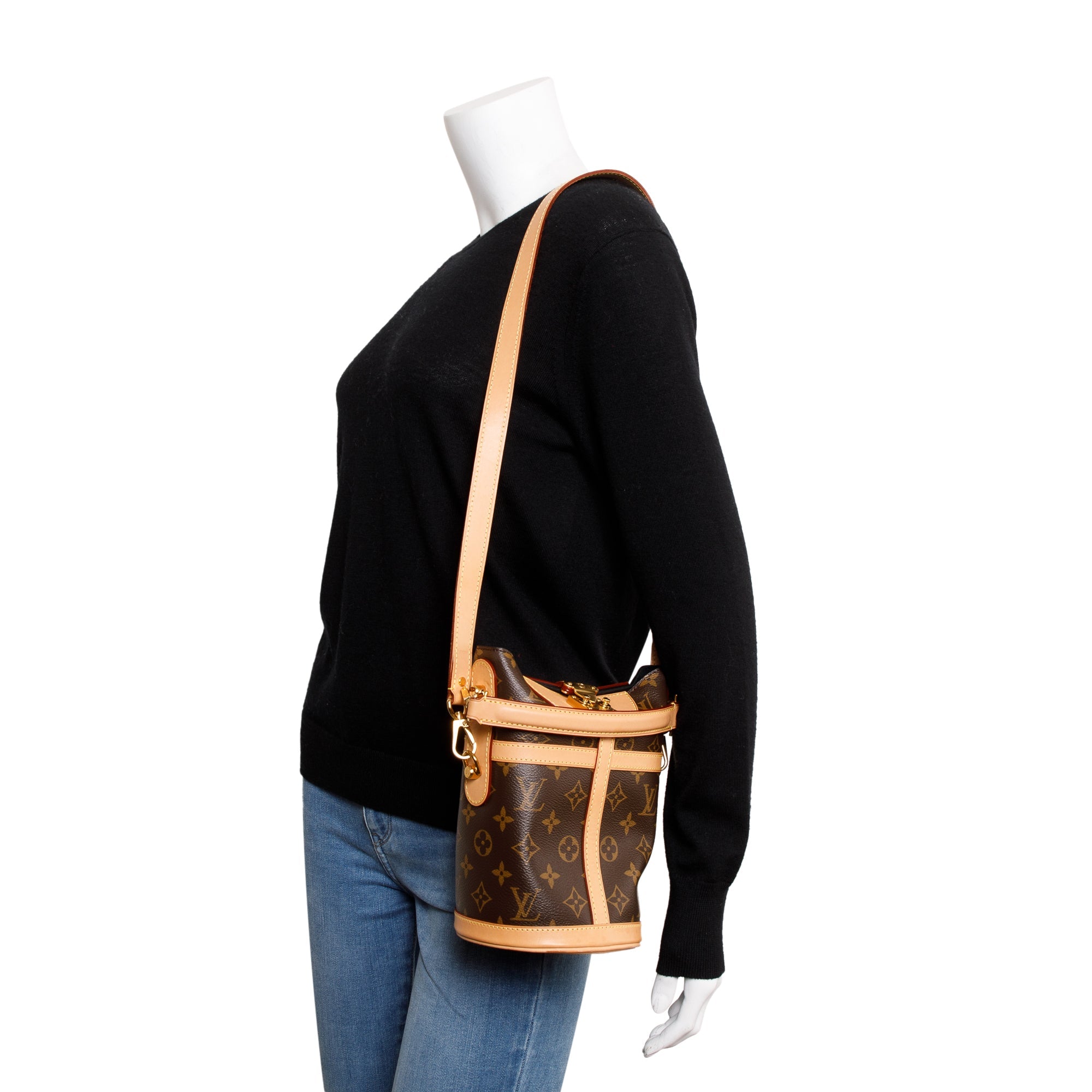 Louis Vuitton Monogram Duffle Crossbody Bag