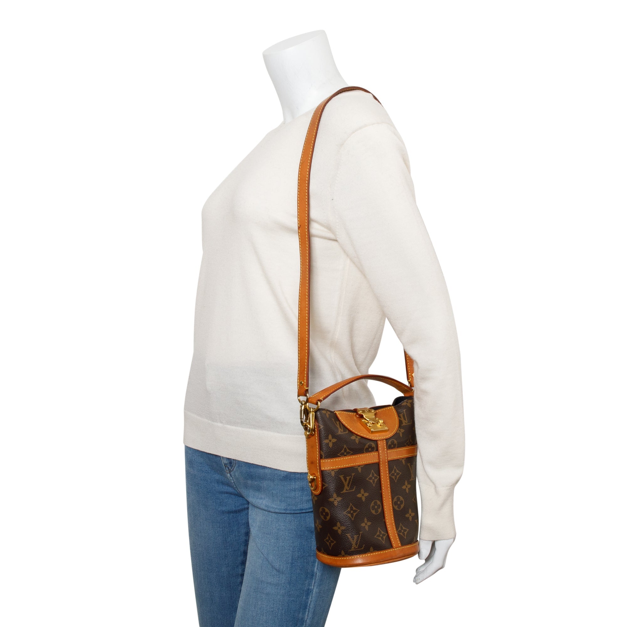 Louis Vuitton Monogram Duffle Crossbody Bag