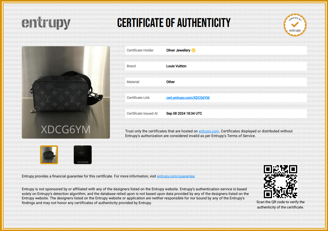 Louis Vuitton Monogram Eclipse Alpha Wearable Wallet Crossbody