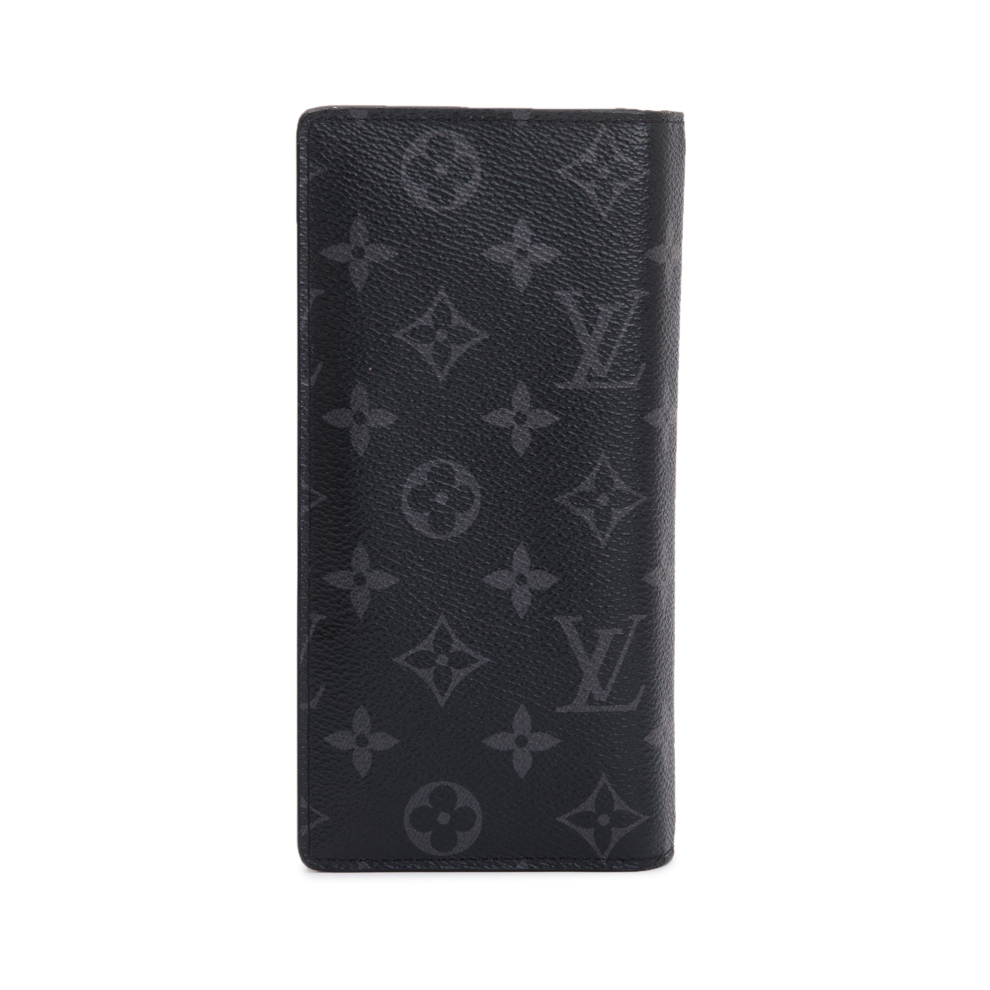 Louis Vuitton Monogram Eclipse Brazza Wallet