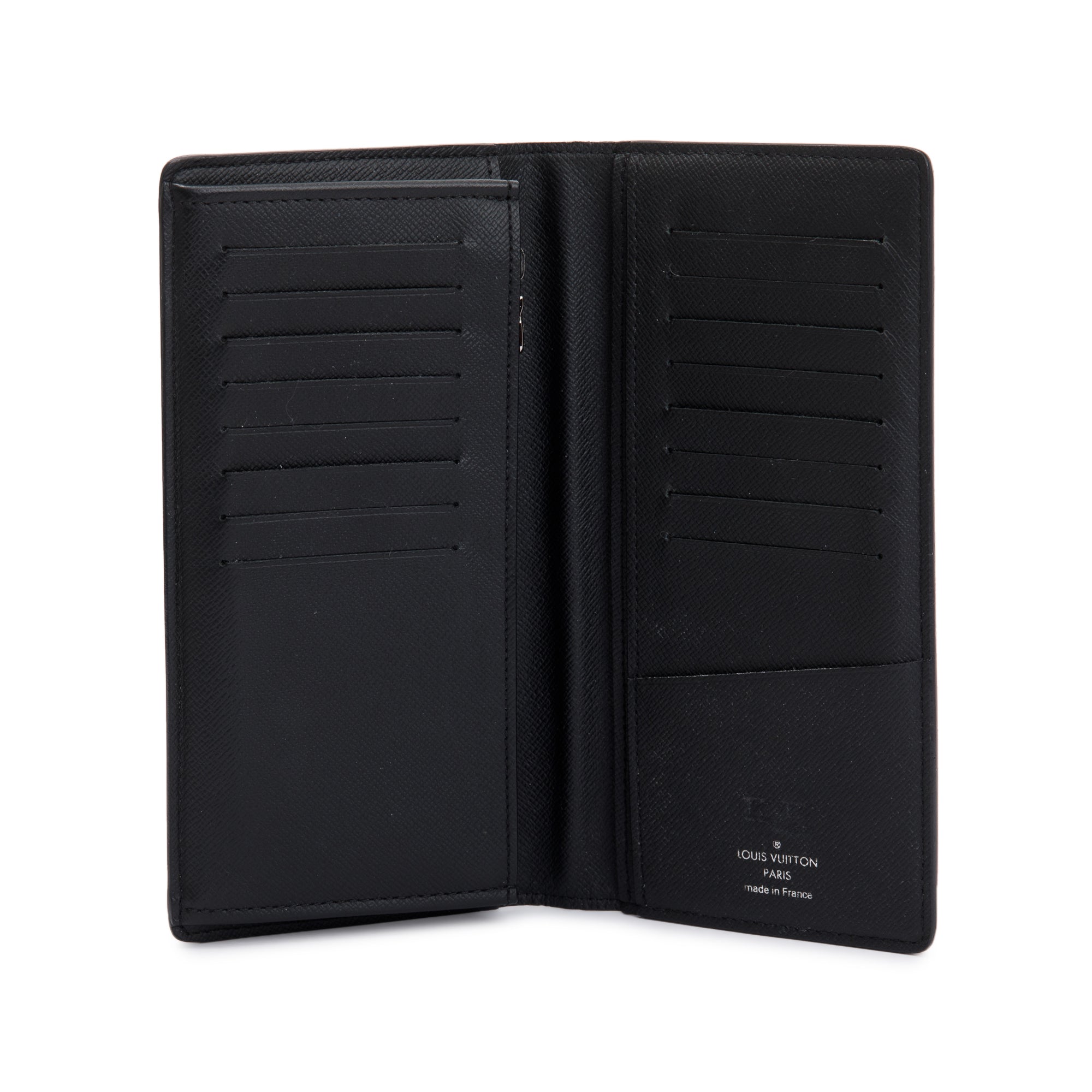 Louis Vuitton Monogram Eclipse Brazza Wallet