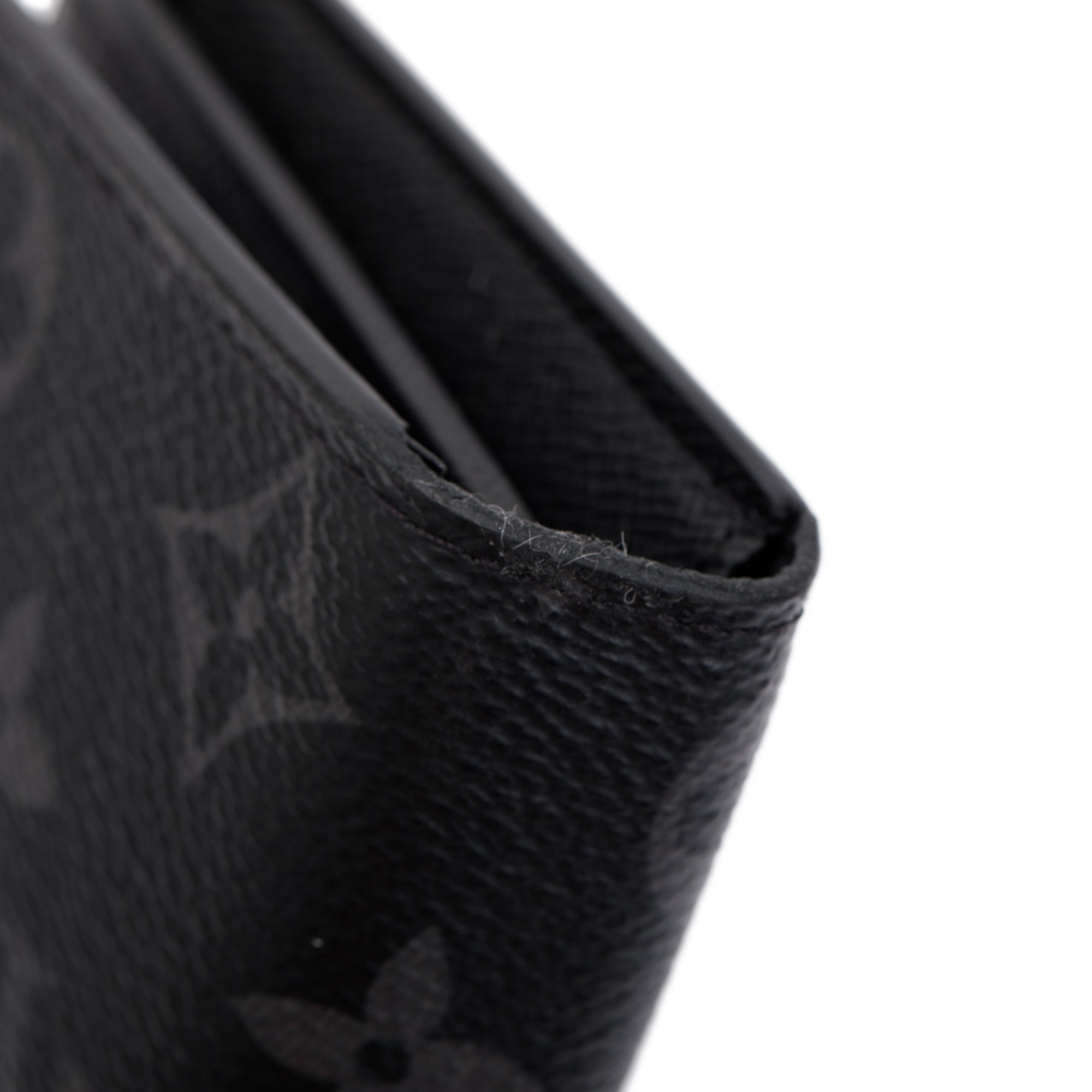 Louis Vuitton Monogram Eclipse Brazza Wallet