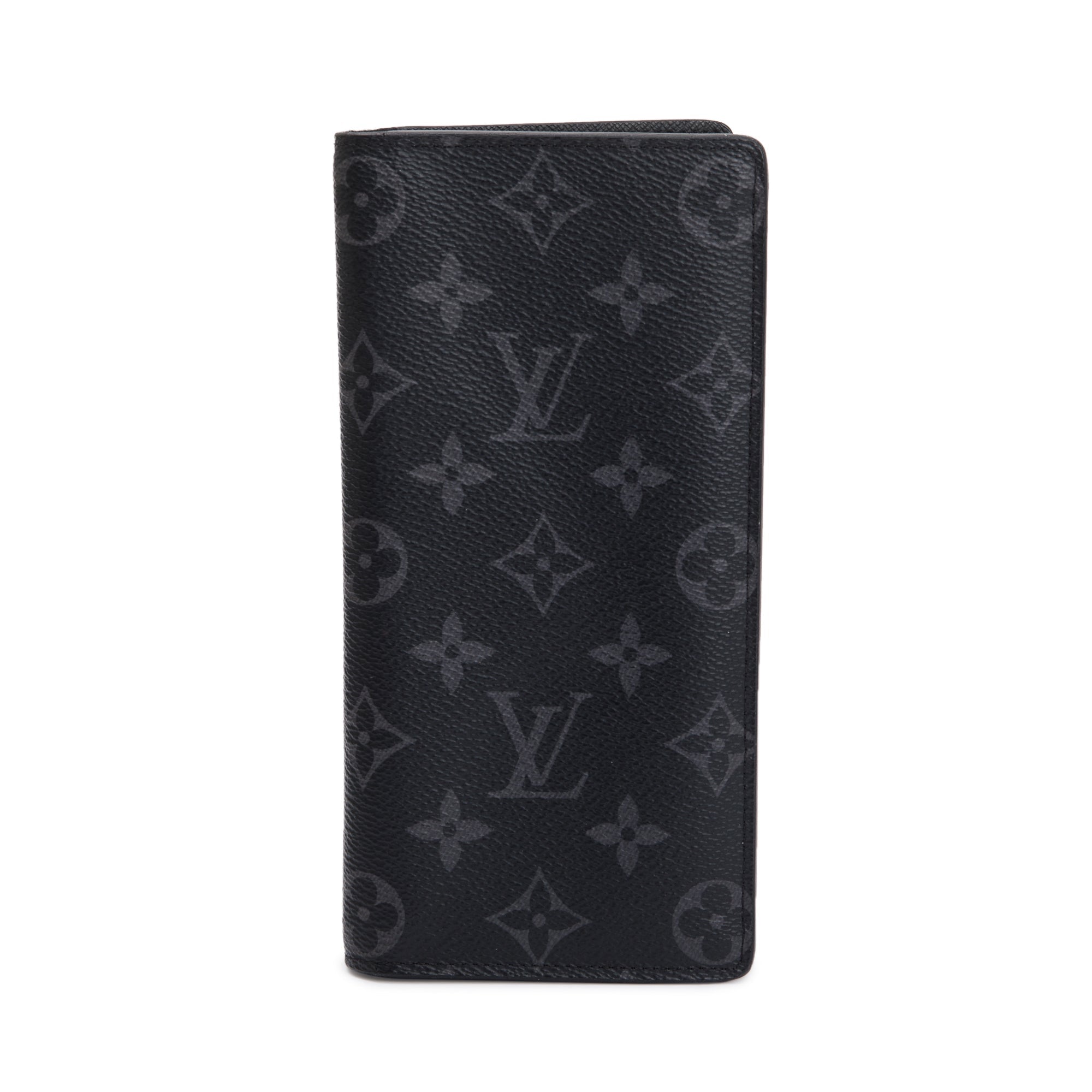Louis Vuitton Monogram Eclipse Brazza Wallet