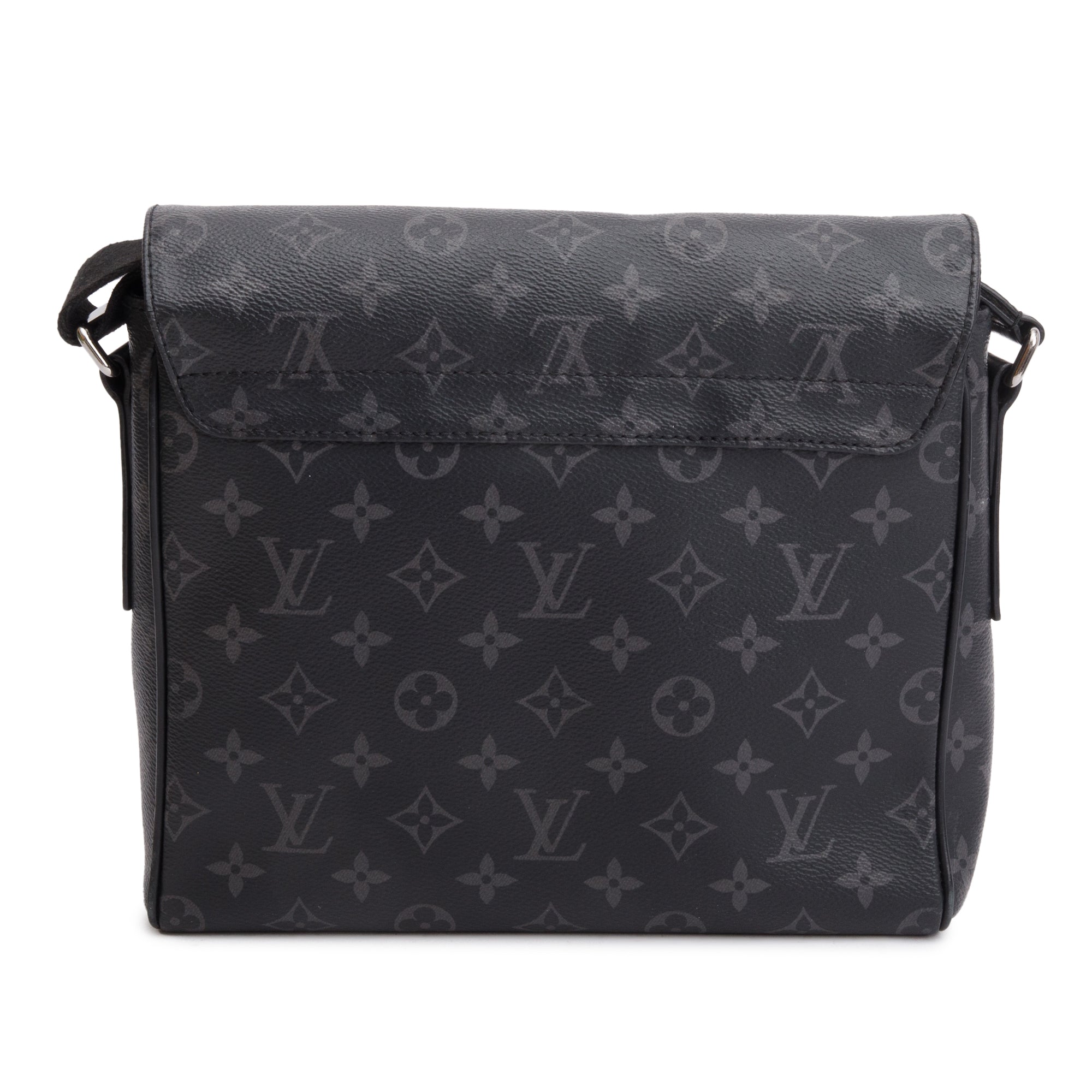 Louis Vuitton Monogram Eclipse District PM Bag w/ Box