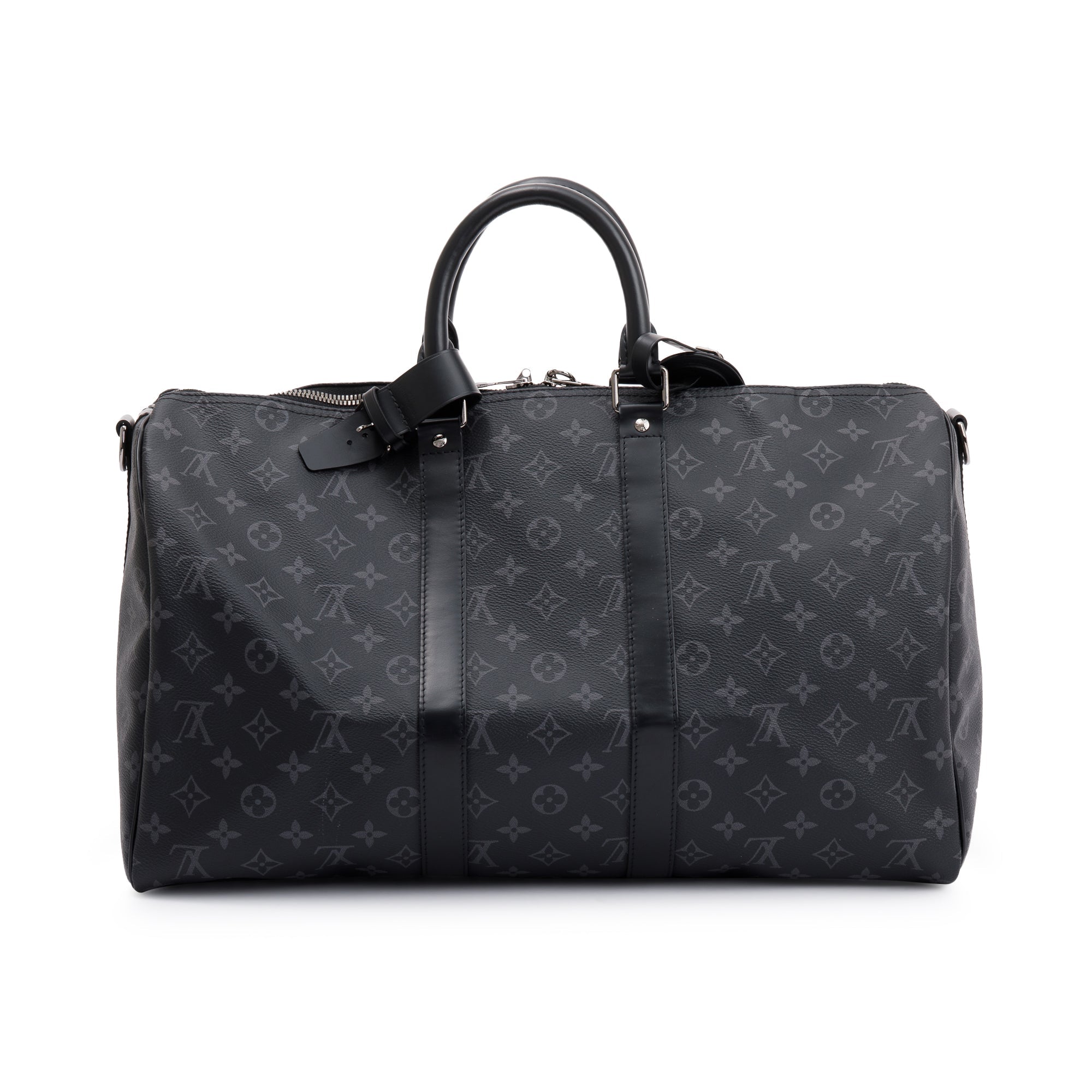 Louis Vuitton Monogram Eclipse Keepall Bandouliere 45 w/ Box