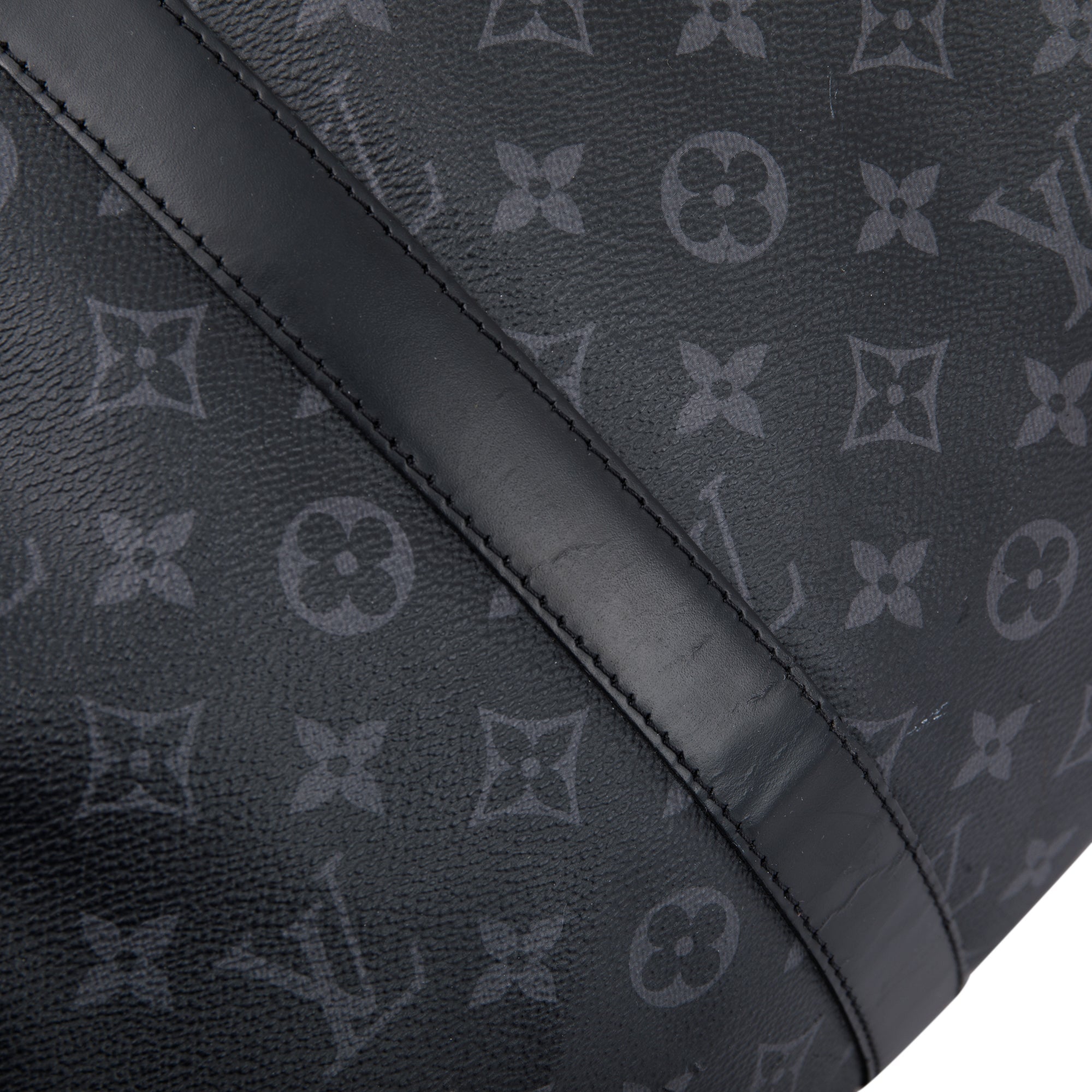 Louis Vuitton Monogram Eclipse Keepall Bandouliere 55