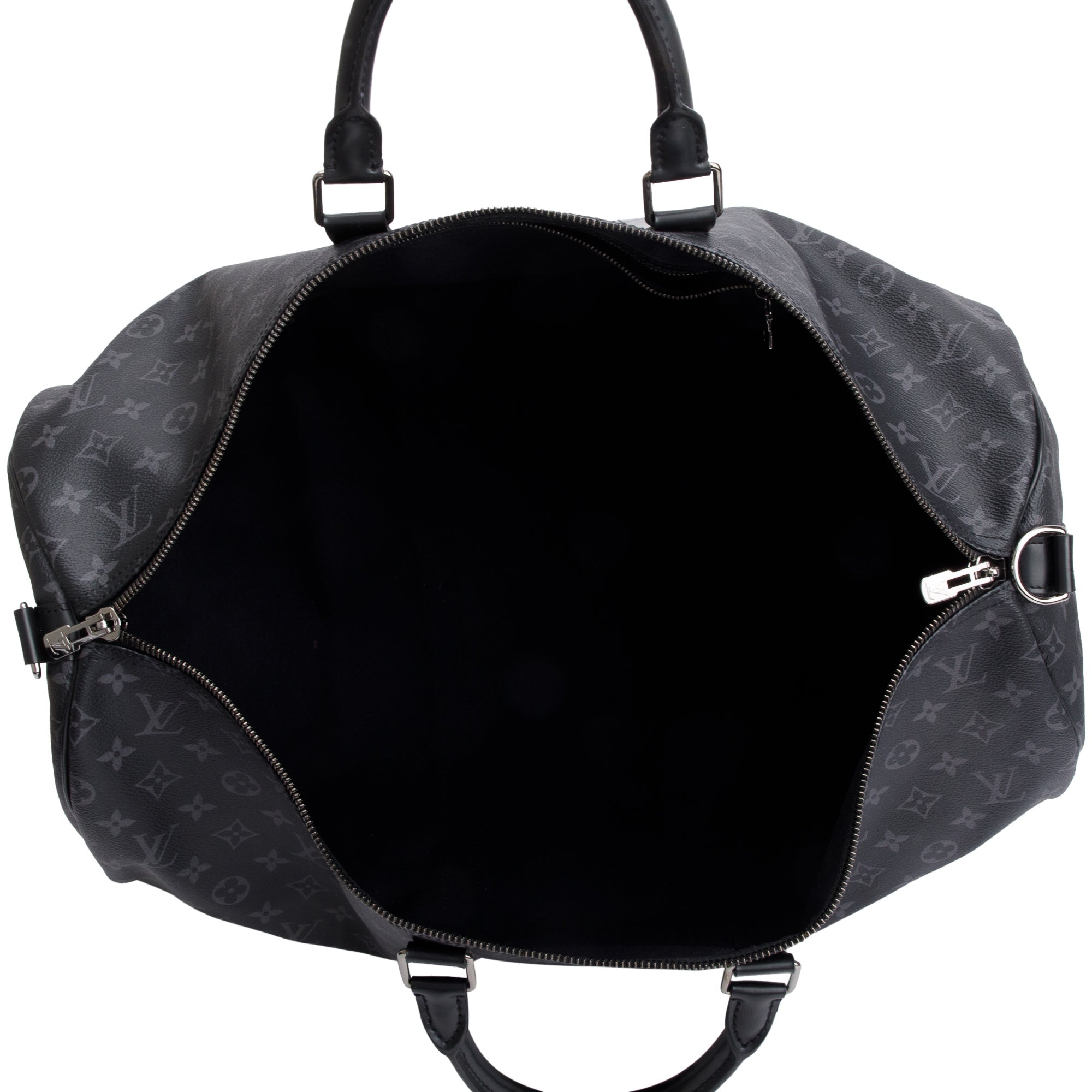Louis Vuitton Monogram Eclipse Keepall Bandouliere 55