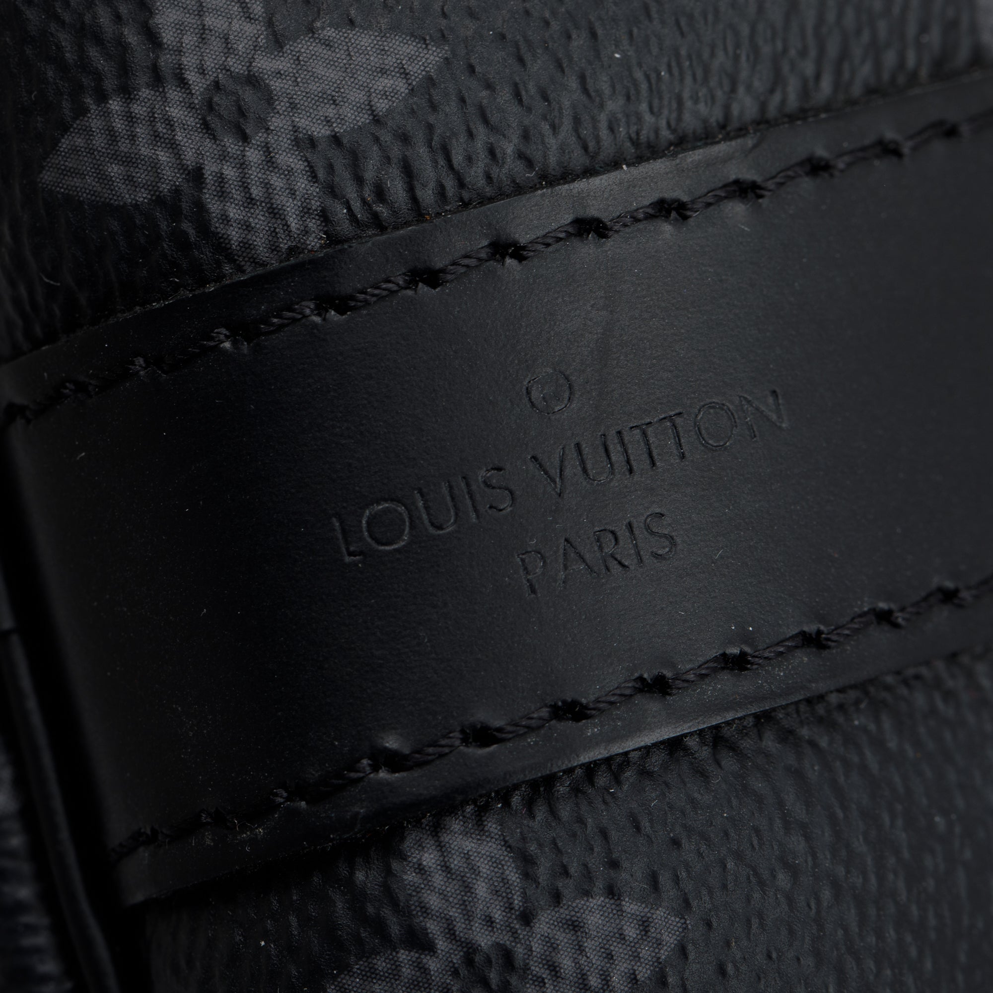 Louis Vuitton Monogram Eclipse Keepall Bandouliere 55 w/ Strap