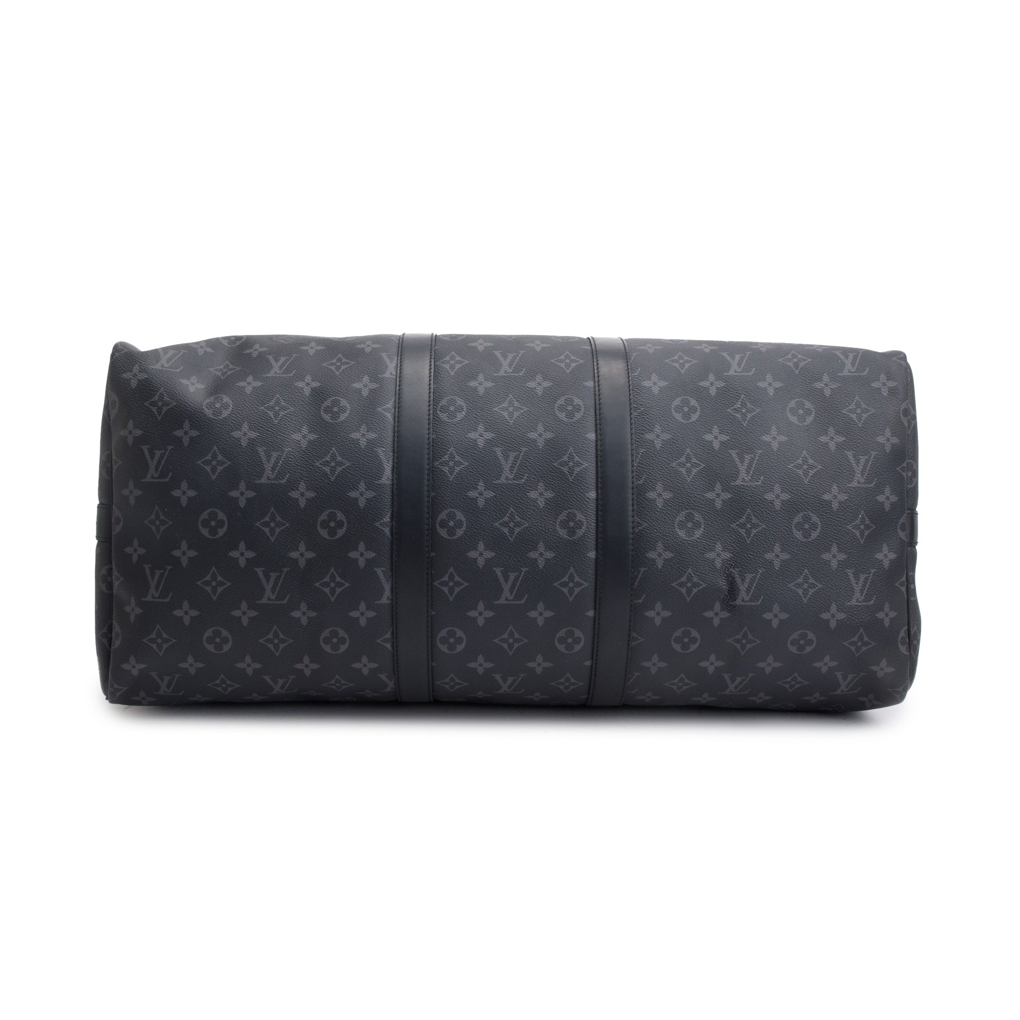 Louis Vuitton Monogram Eclipse Keepall Bandouliere 55 w/ Strap