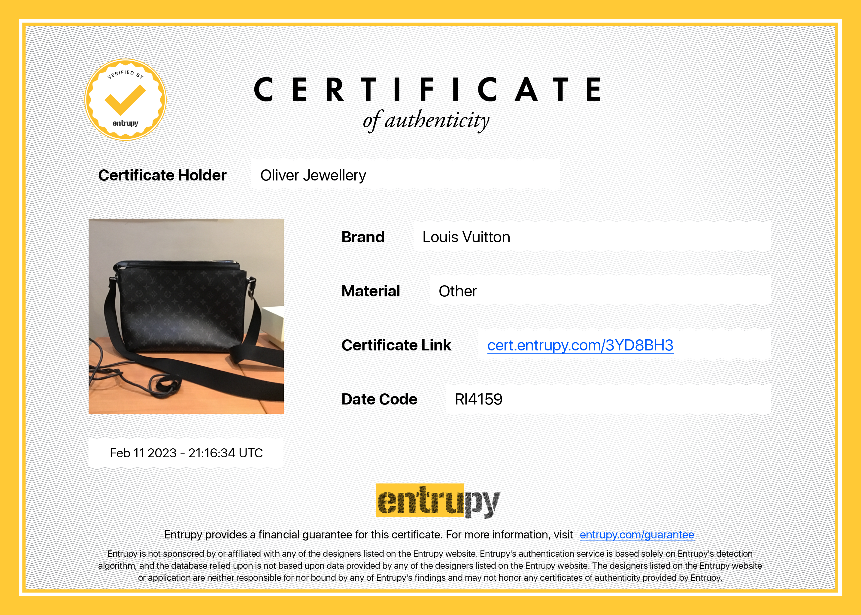 Louis Vuitton Monogram Eclipse Odyssey Messenger MM