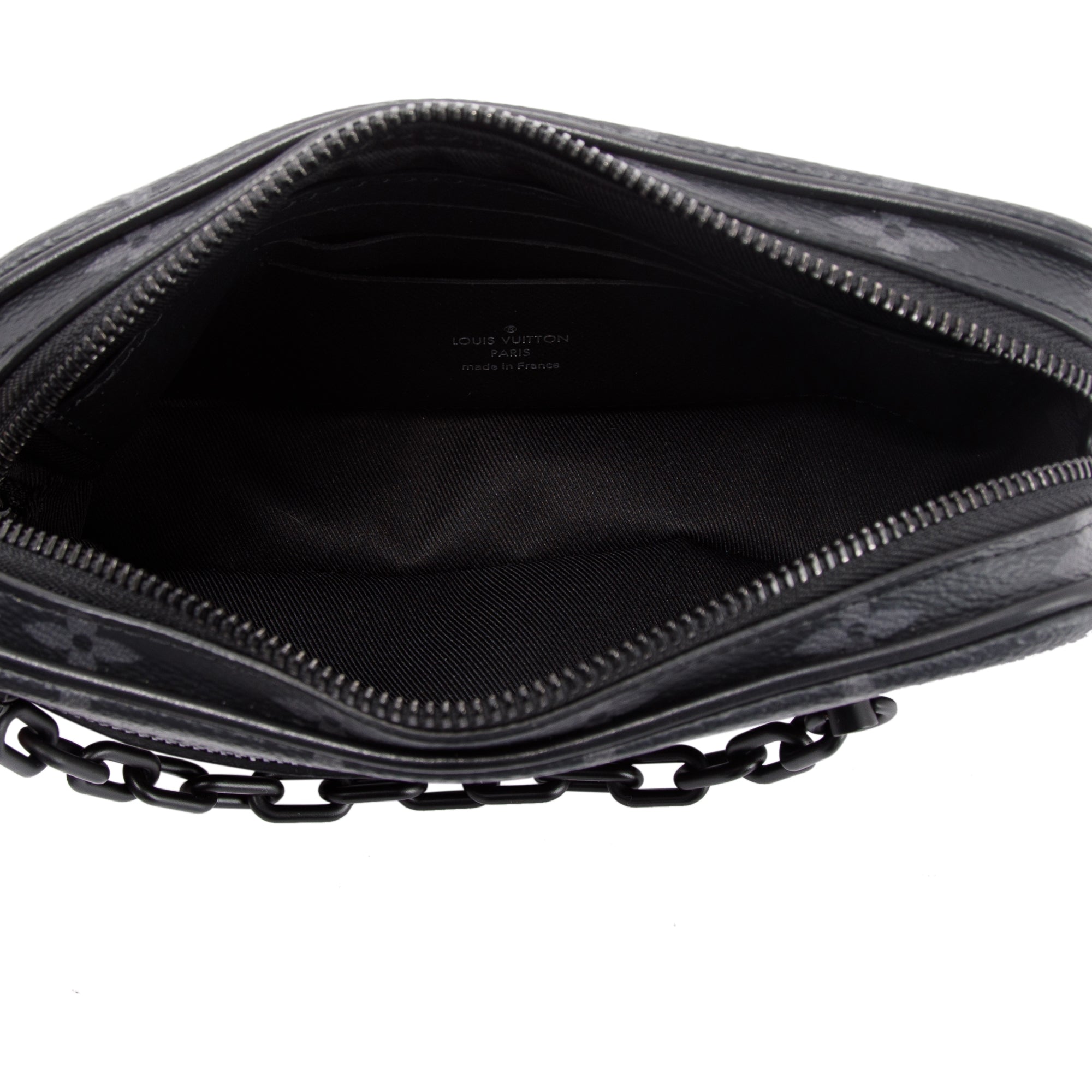 Louis Vuitton Monogram Eclipse Pochette Volga – OLIVER'S