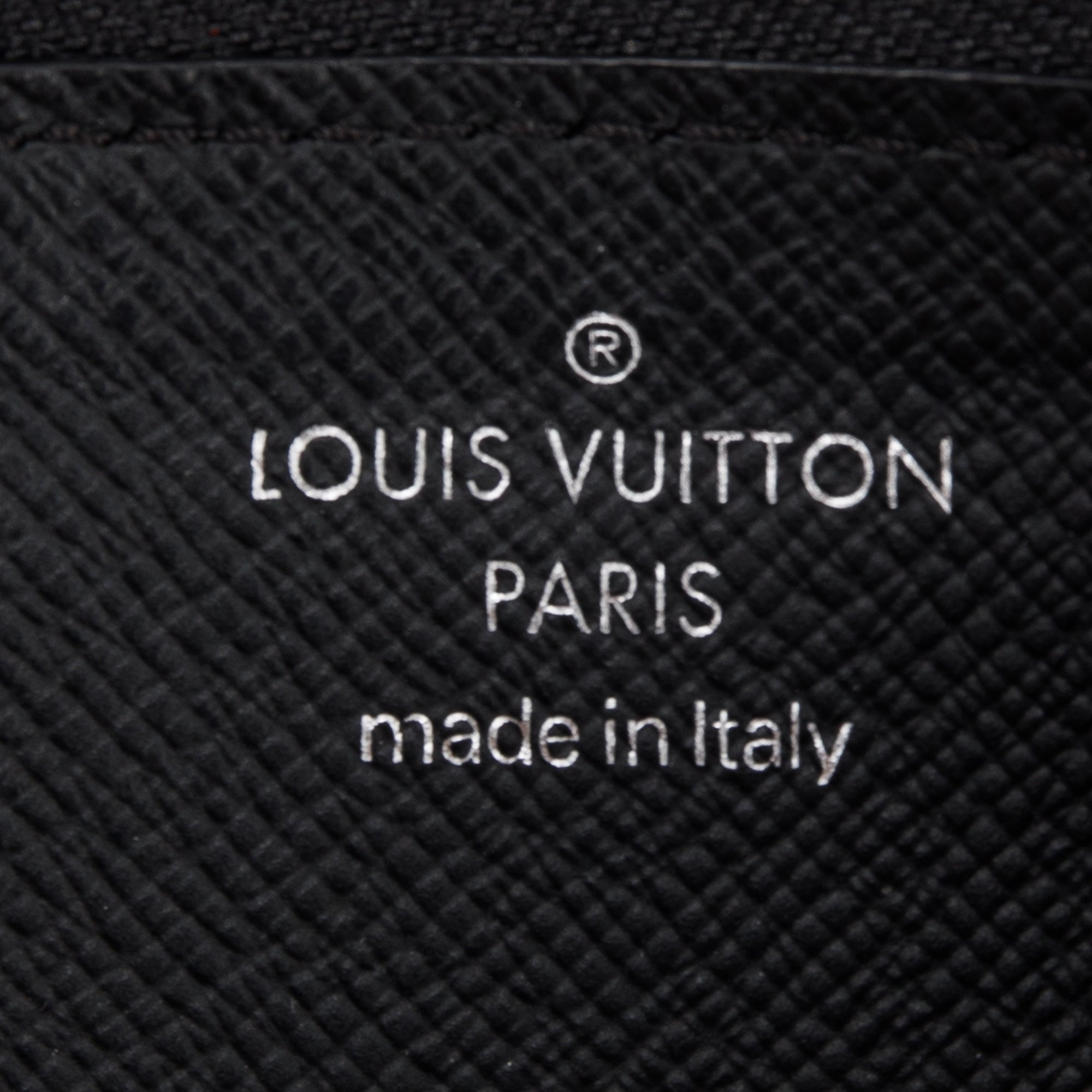 Louis Vuitton Monogram Eclipse Taiga Coin Card Holder