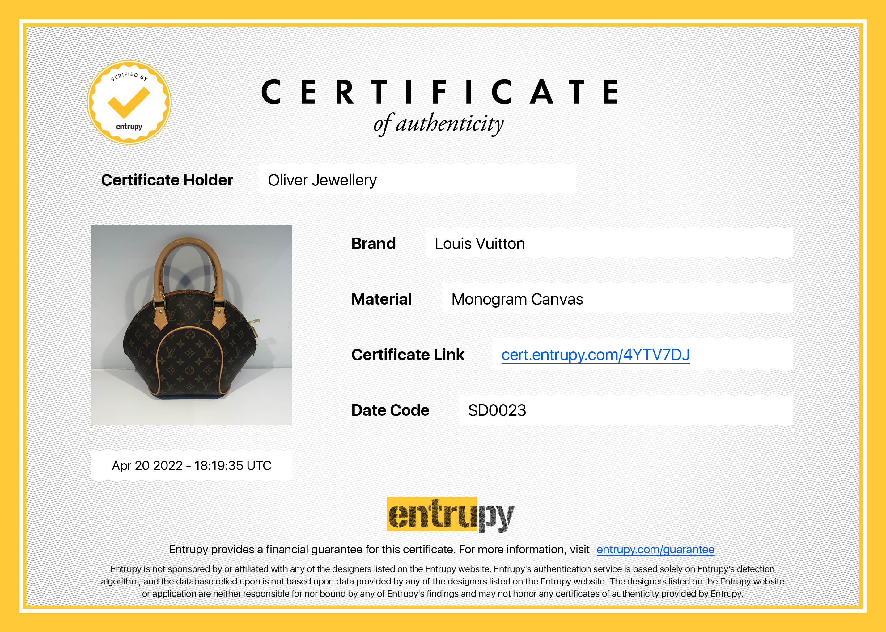 Louis Vuitton Monogram Ellipse PM