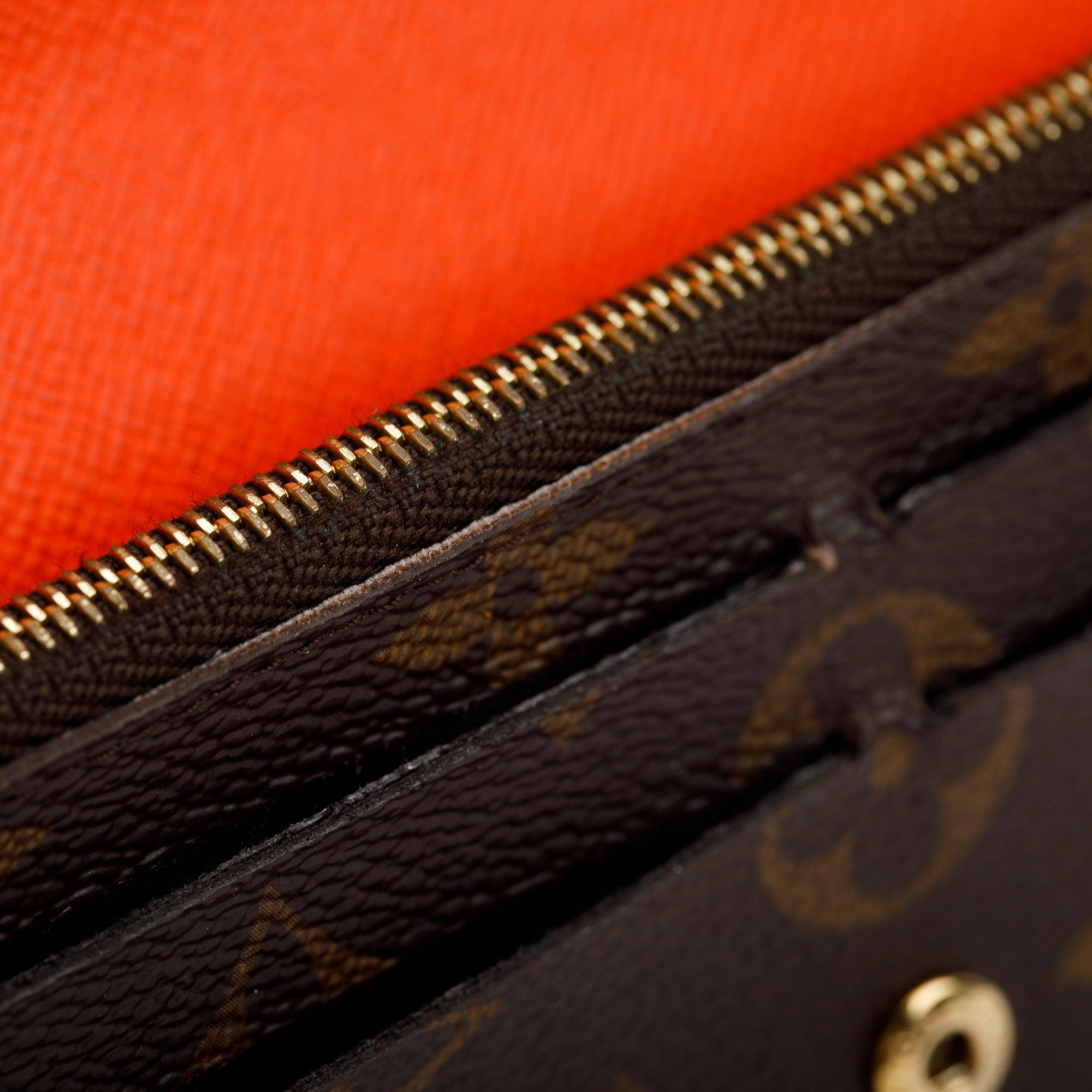 Louis Vuitton Monogram Emilie Wallet w/ Box & Receipt