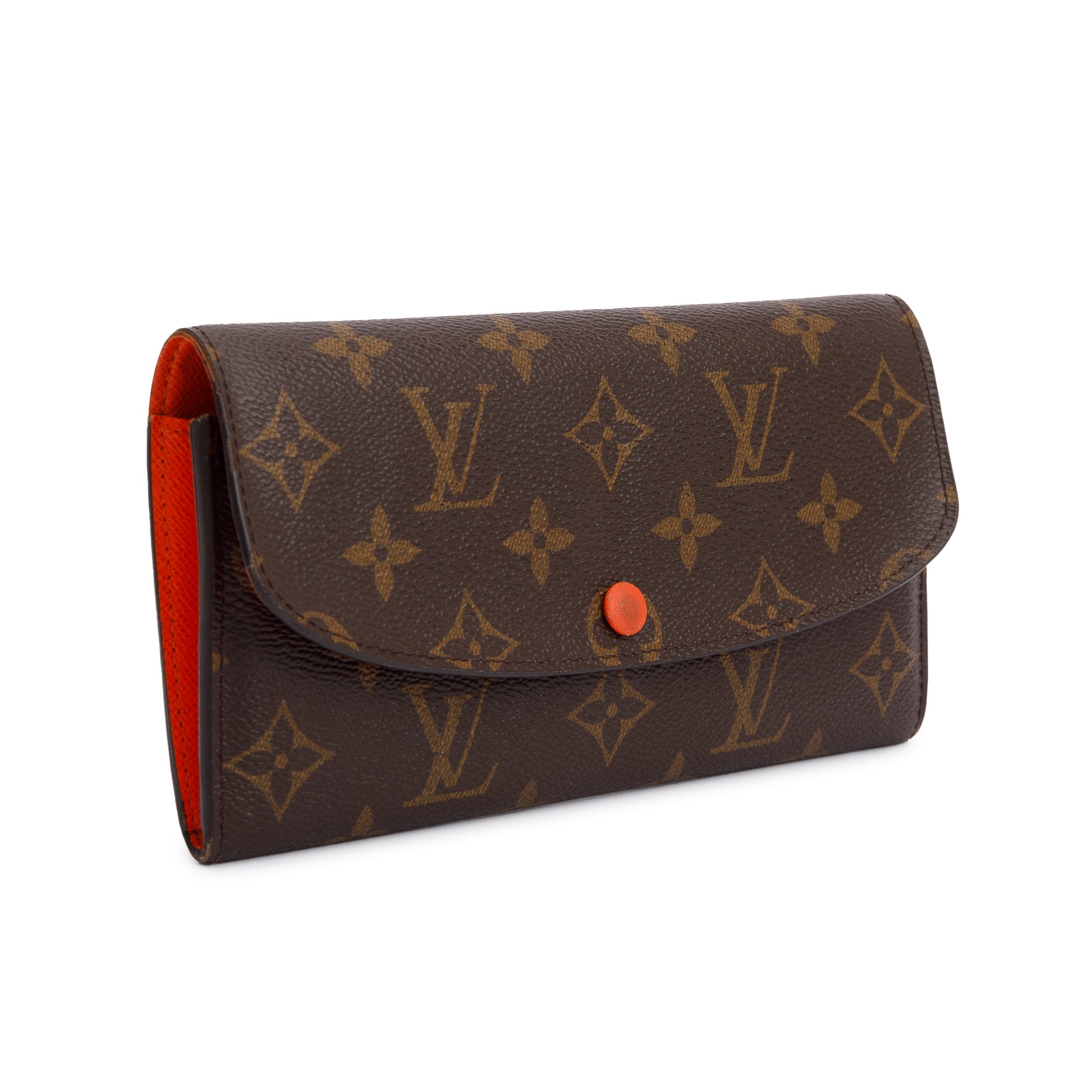 Louis Vuitton Monogram Emilie Wallet w/ Box & Receipt