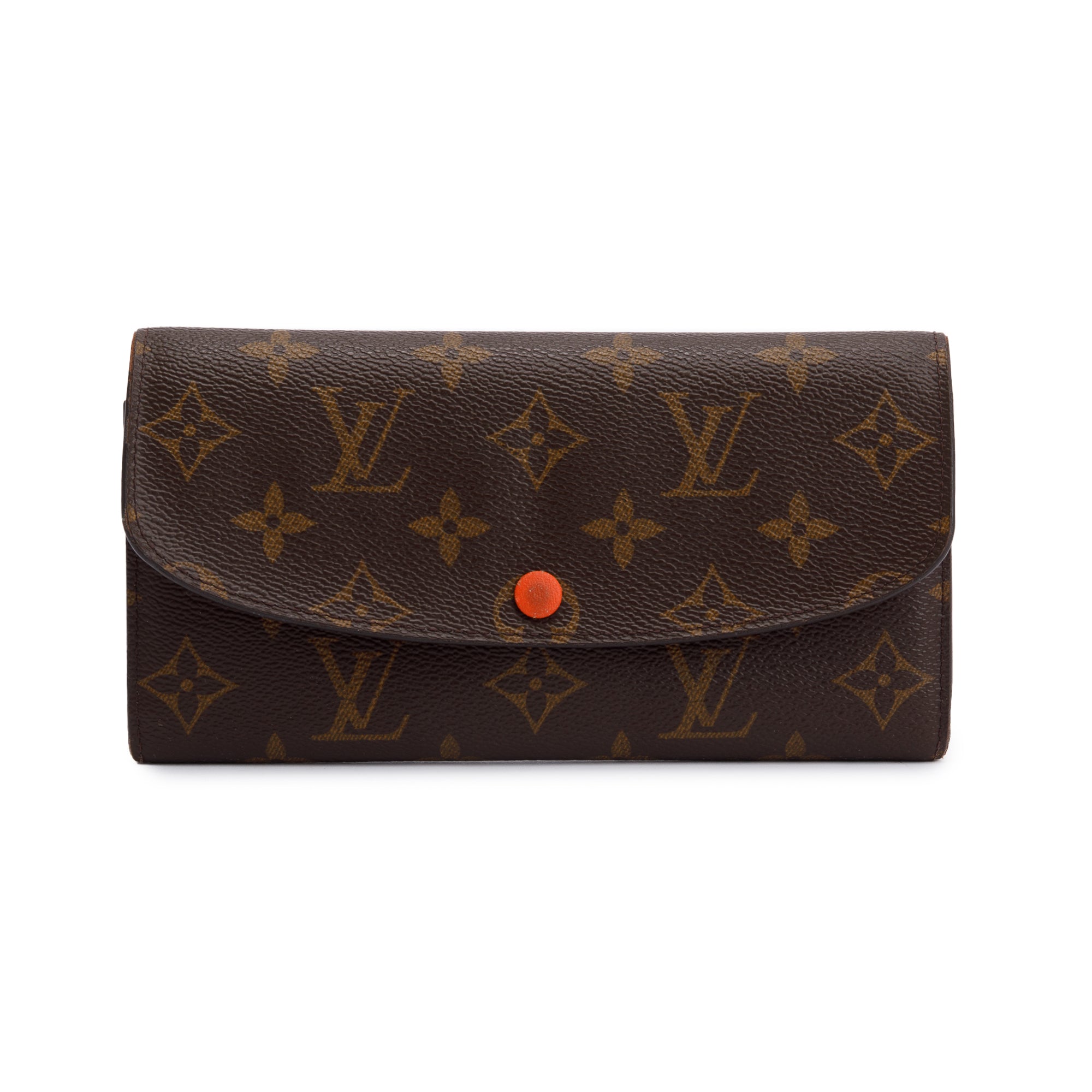 Louis Vuitton Monogram Emilie Wallet w/ Box & Receipt