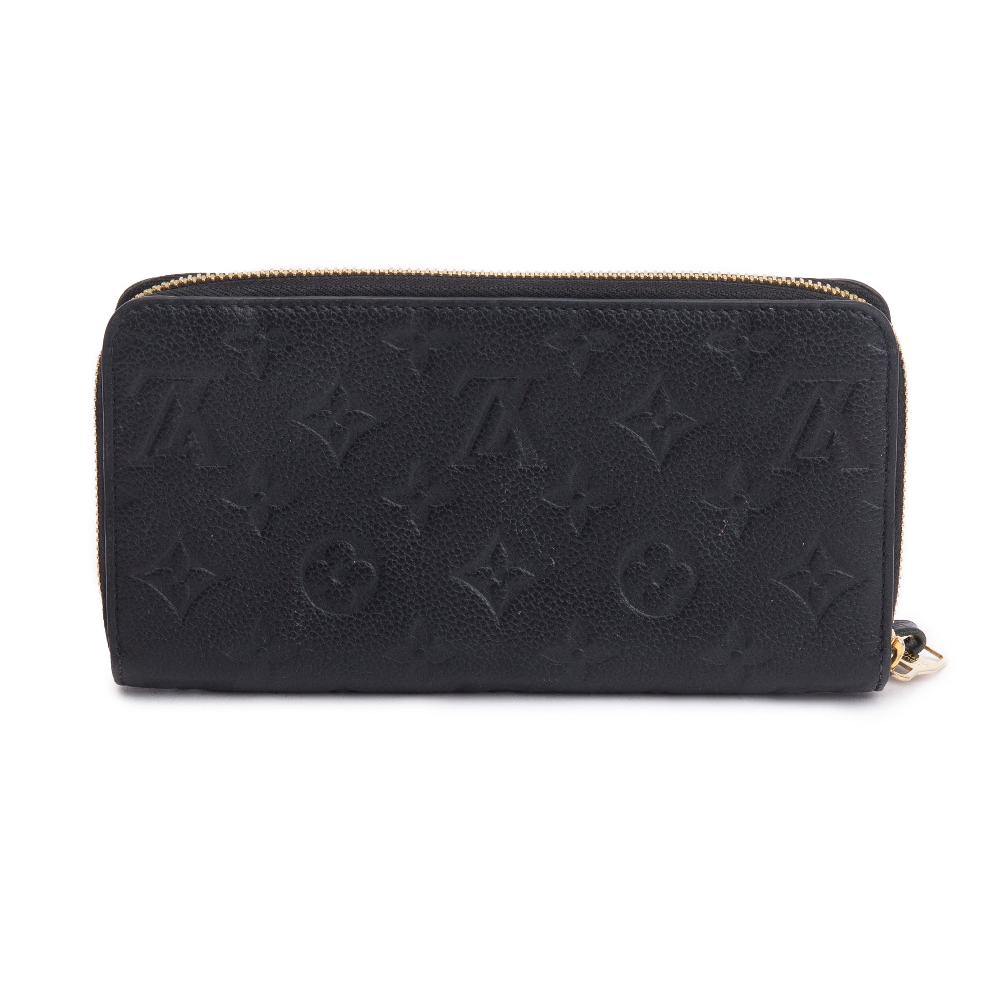 Louis Vuitton Monogram Empreinte Leather Zippy Wallet