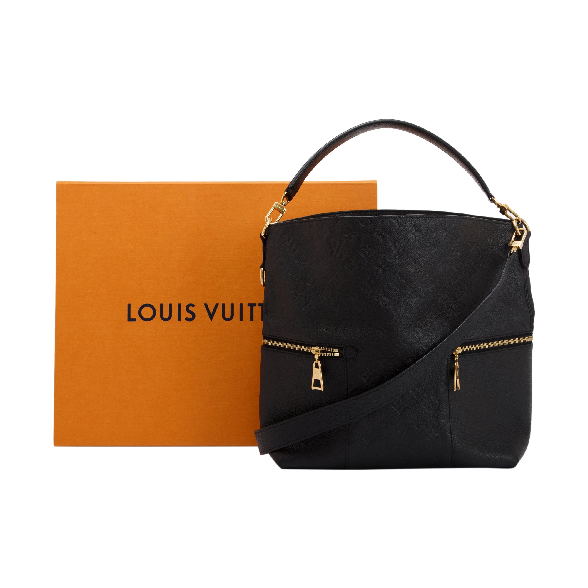 Louis Vuitton Monogram Empreinte Melie w/ Strap & Box