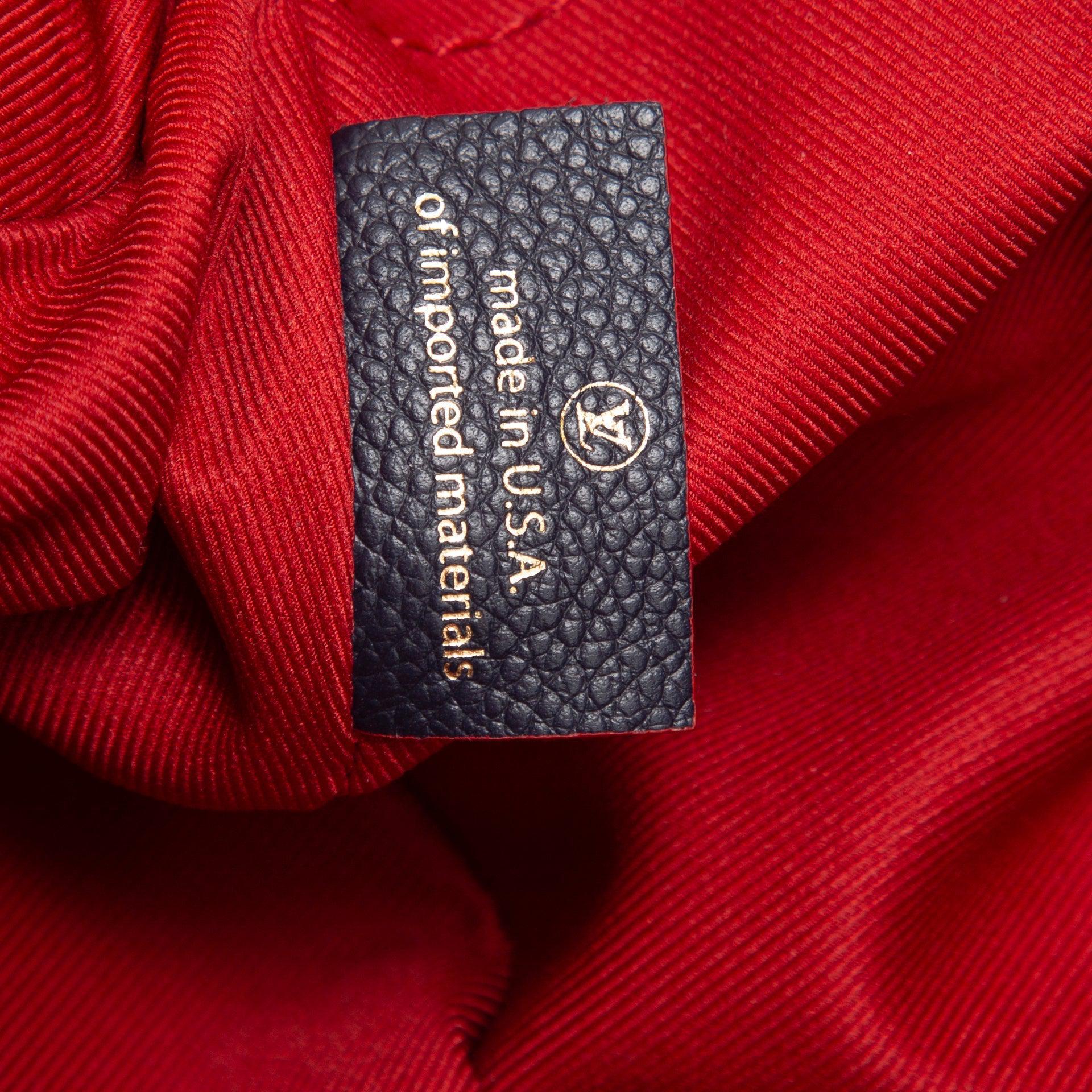 Louis Vuitton Monogram Empreinte Ponthieu PM W/O Shoulder Strap