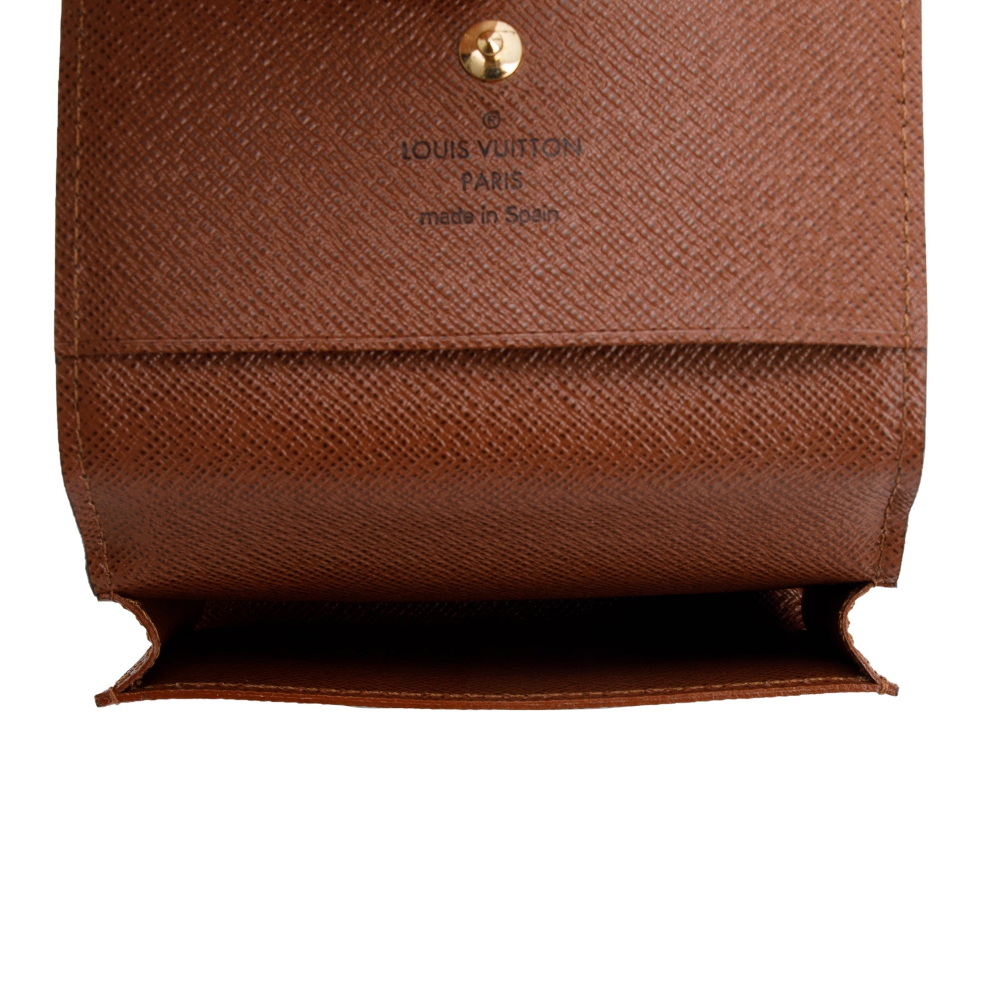 Louis Vuitton Monogram Envelope Business Card Holder w/ Box