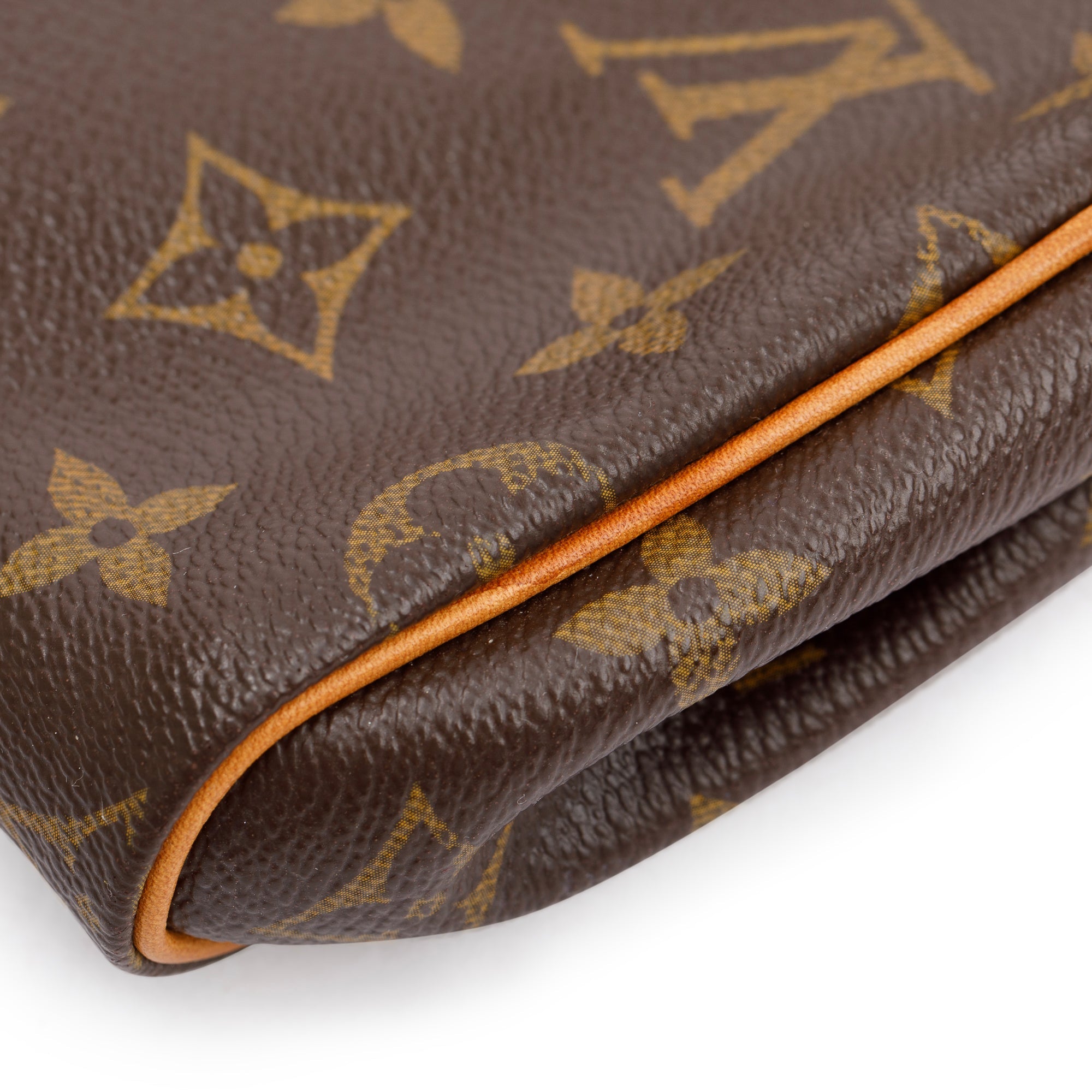 Louis Vuitton Monogram Eva Clutch w/ Strap & Box