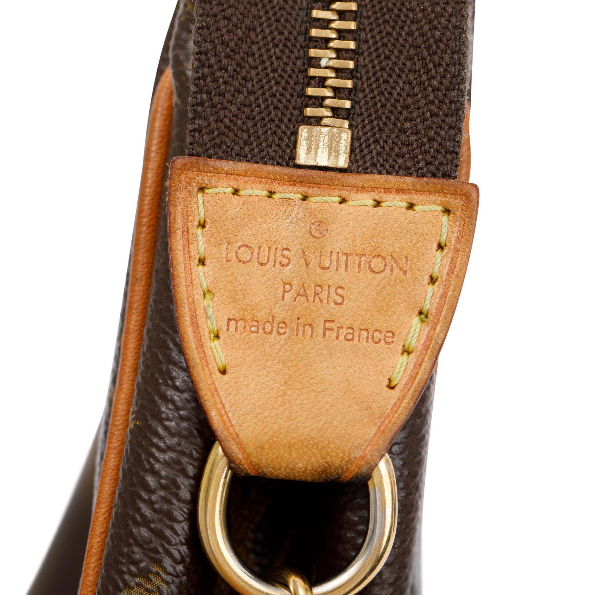 Louis Vuitton Monogram Eva Clutch w/ Strap & Box