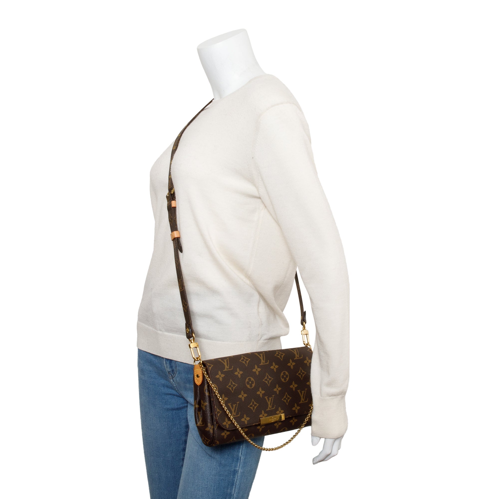 Louis Vuitton Monogram Favorite MM w/ Straps & Box