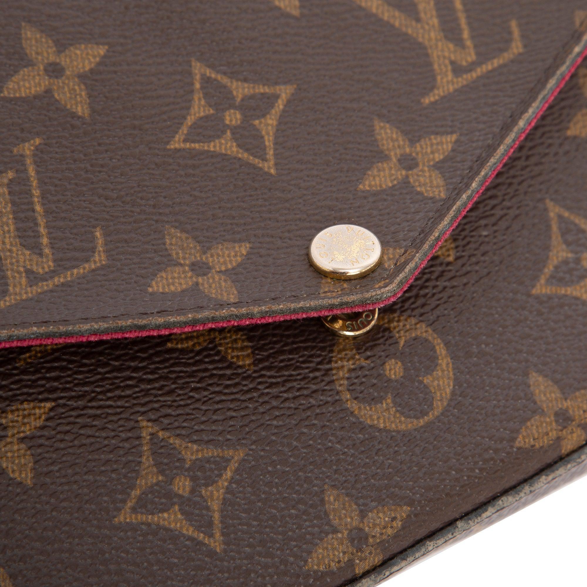 Louis Vuitton Monogram Felicie Pochette w/ Inserts