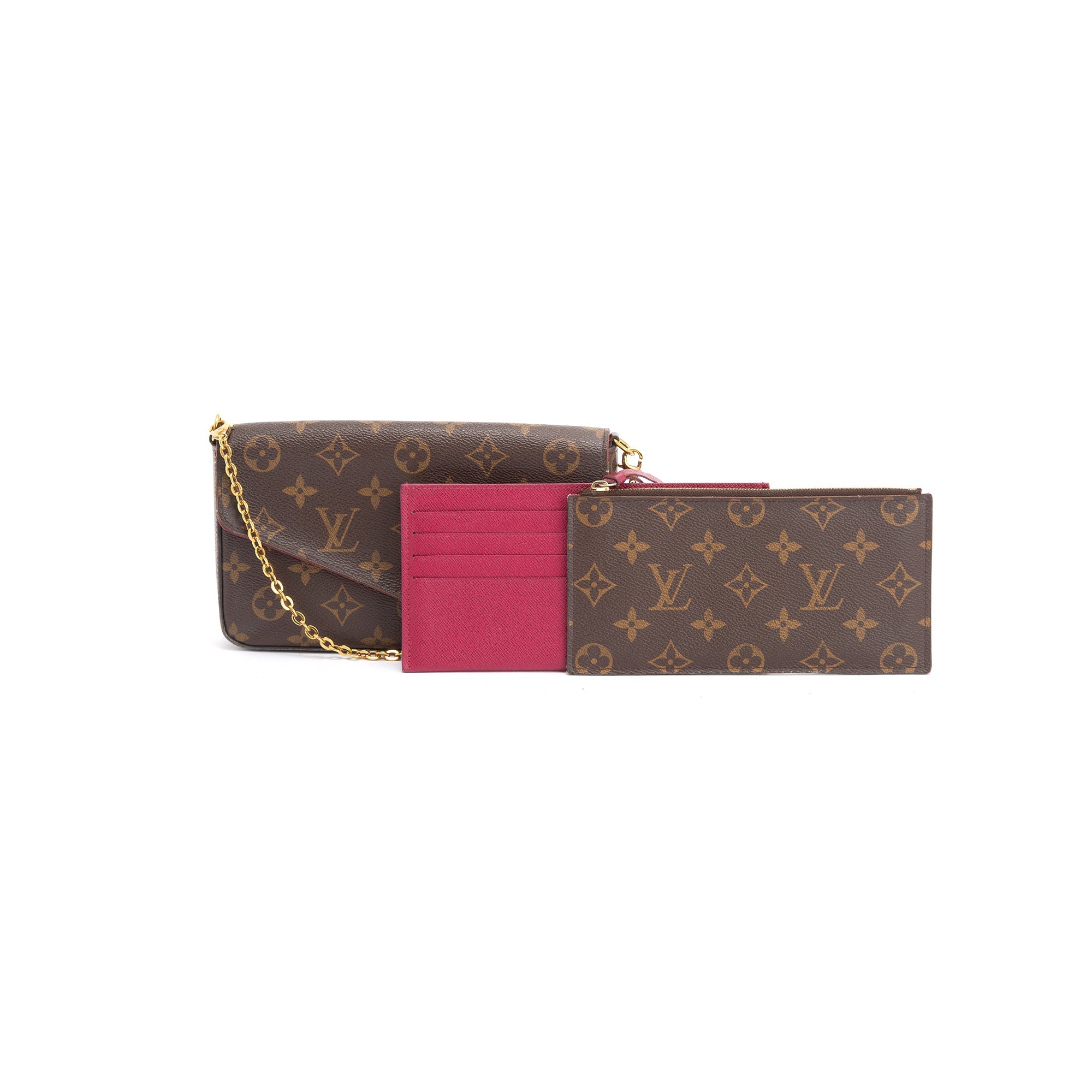 Louis Vuitton Monogram Felicie Pochette w/ Inserts