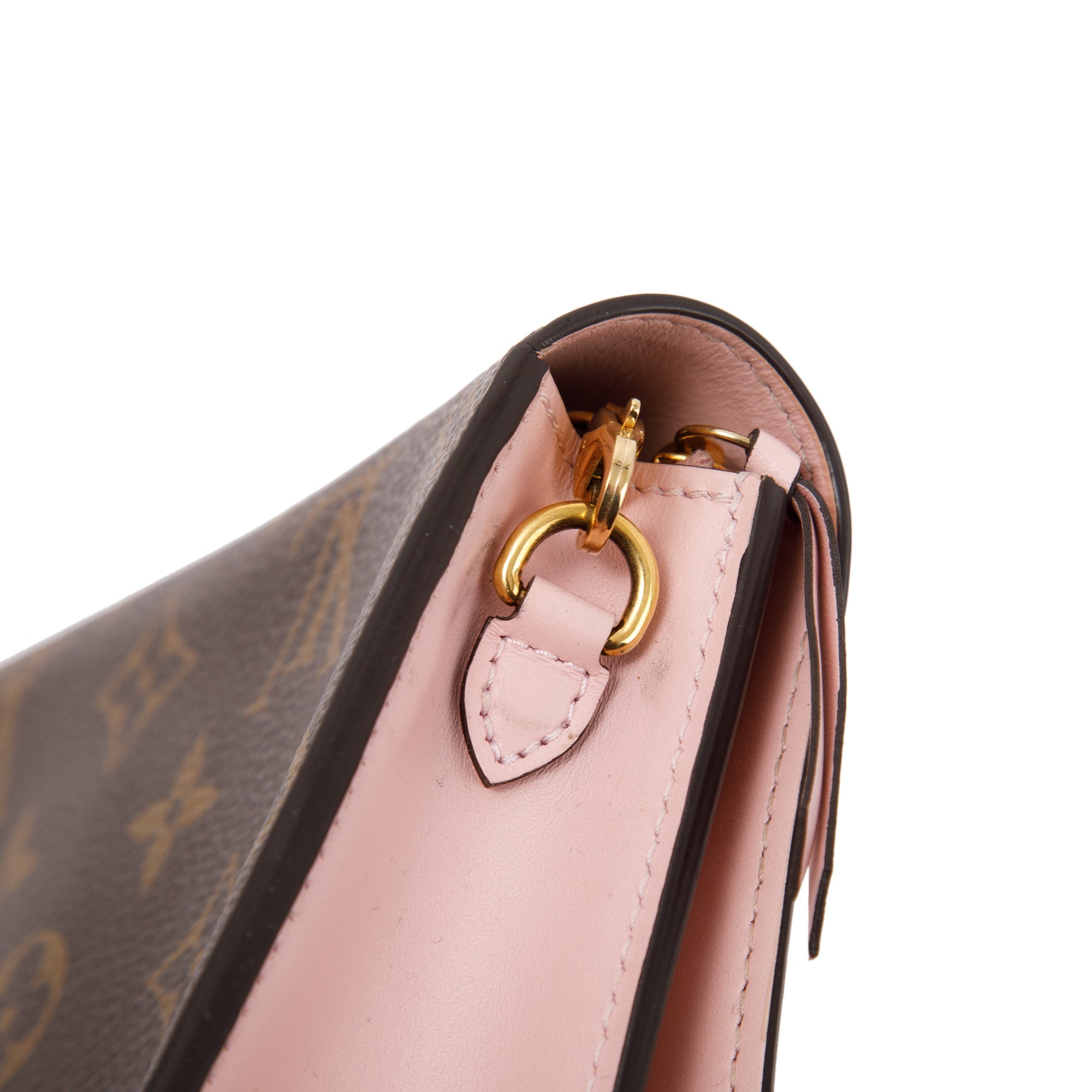 Louis Vuitton Monogram Flore Chain Wallet