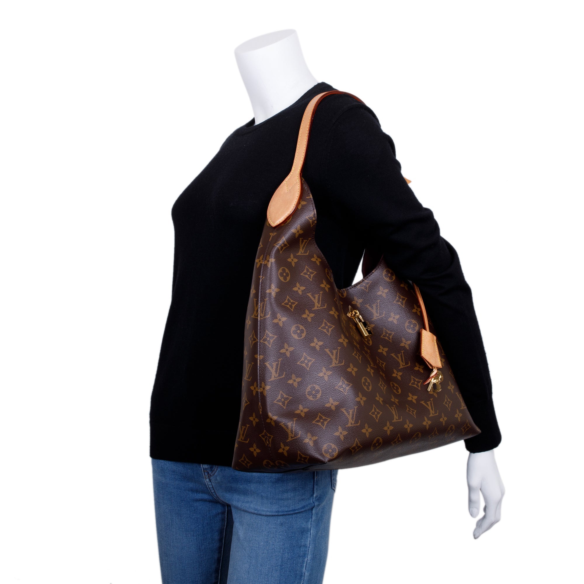 Louis Vuitton Monogram Flower Hobo w/ Box & Receipt