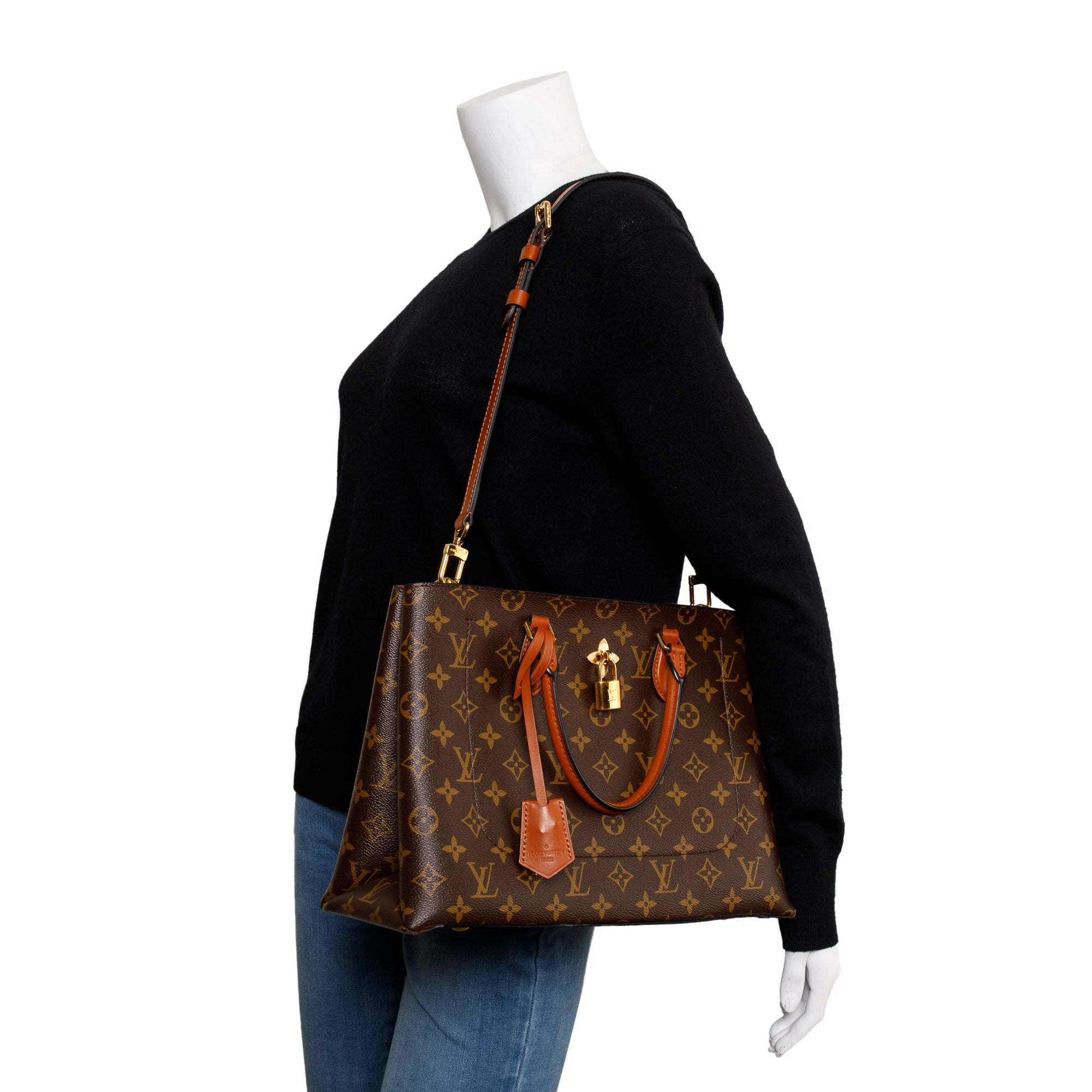 Louis Vuitton Monogram Flower Tote w/ Strap