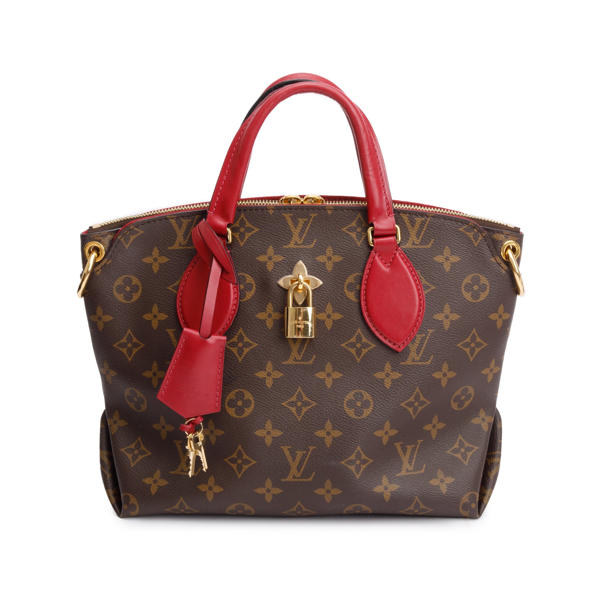 Louis Vuitton Monogram Flower Zipped Tote PM w/ Strap