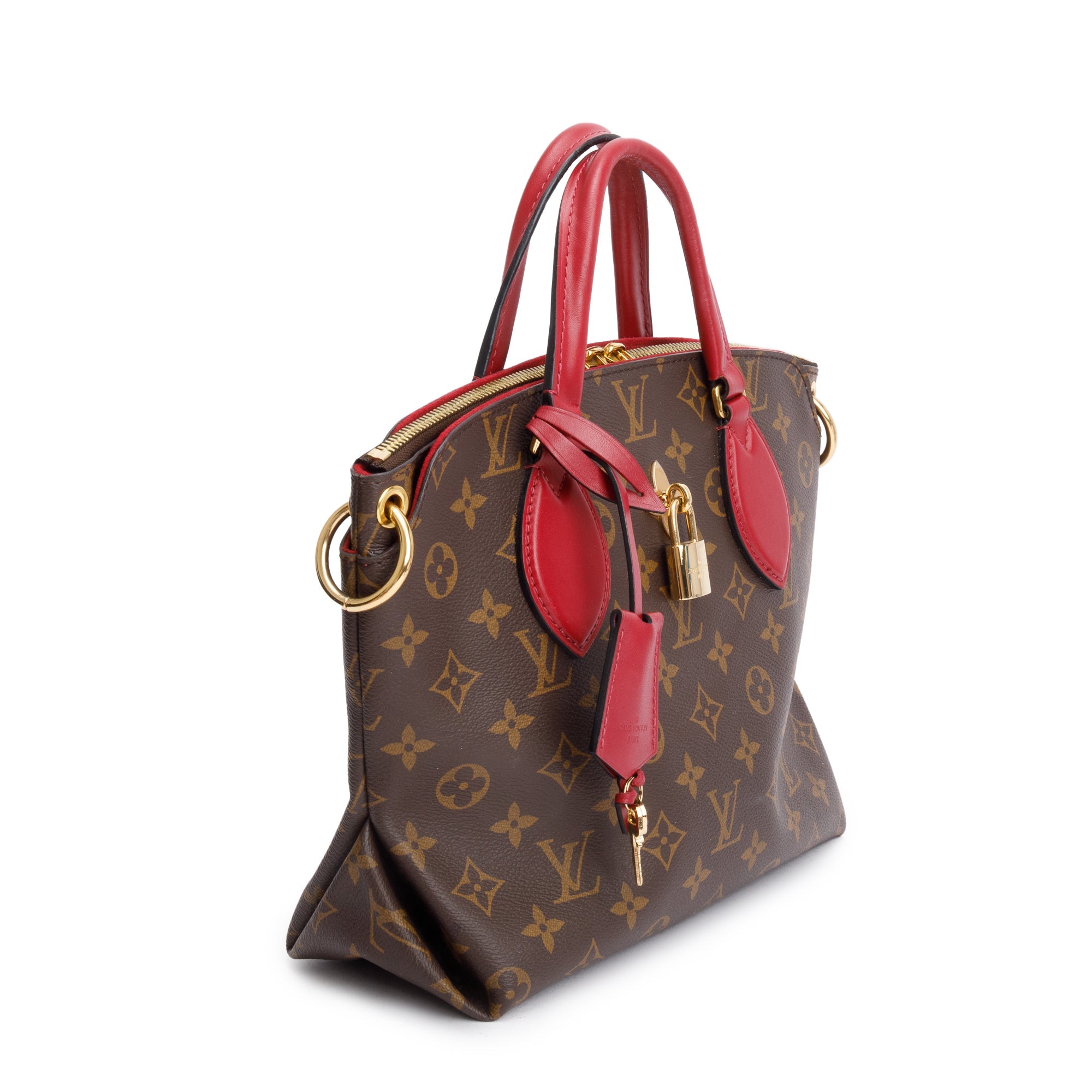 Louis Vuitton Monogram Flower Zipped Tote PM w/ Strap