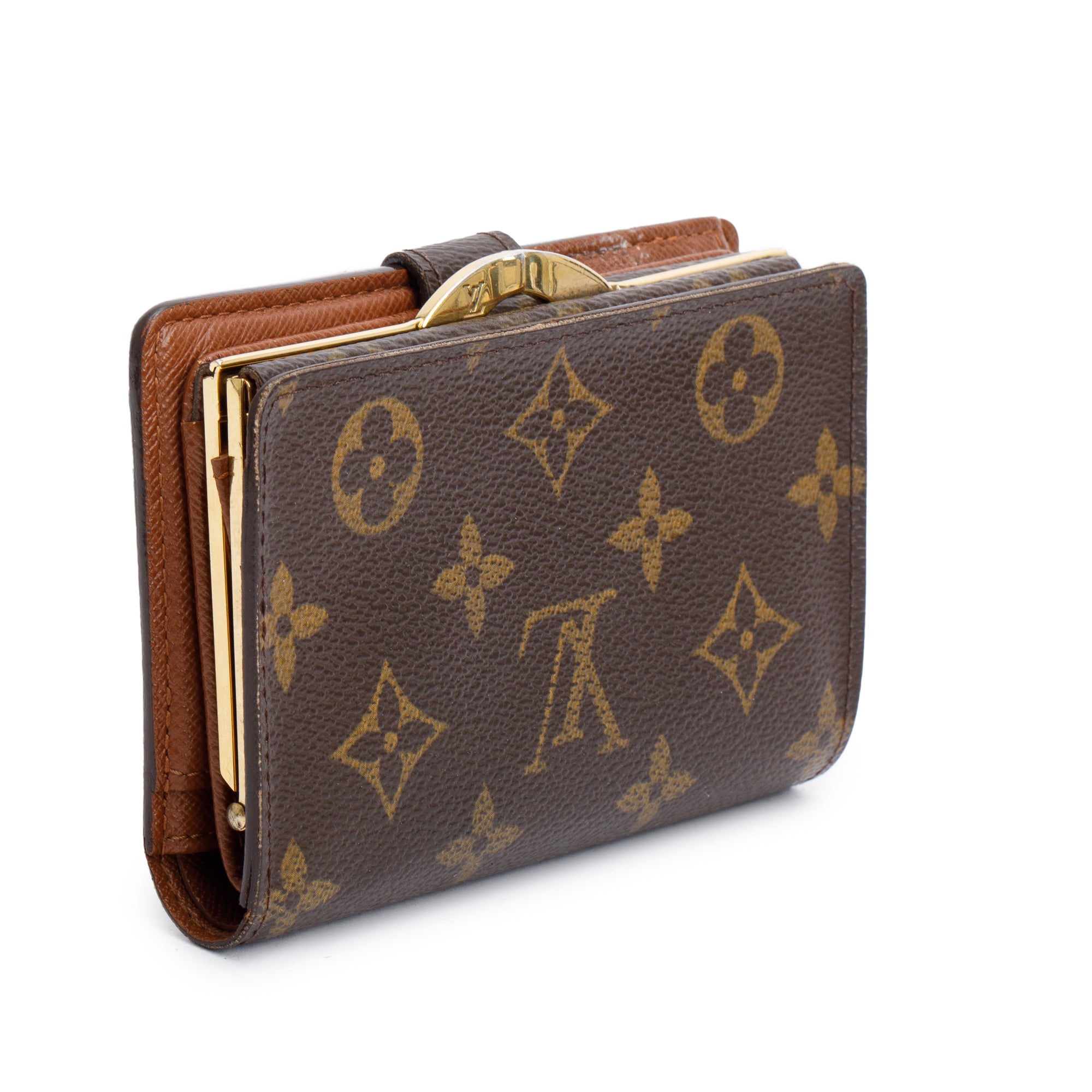 Louis Vuitton Monogram French Purse Compact Wallet