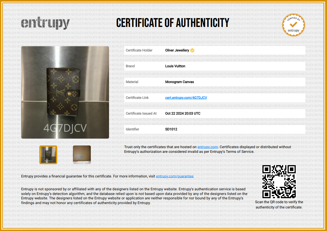 Louis Vuitton Monogram French Purse Compact Wallet