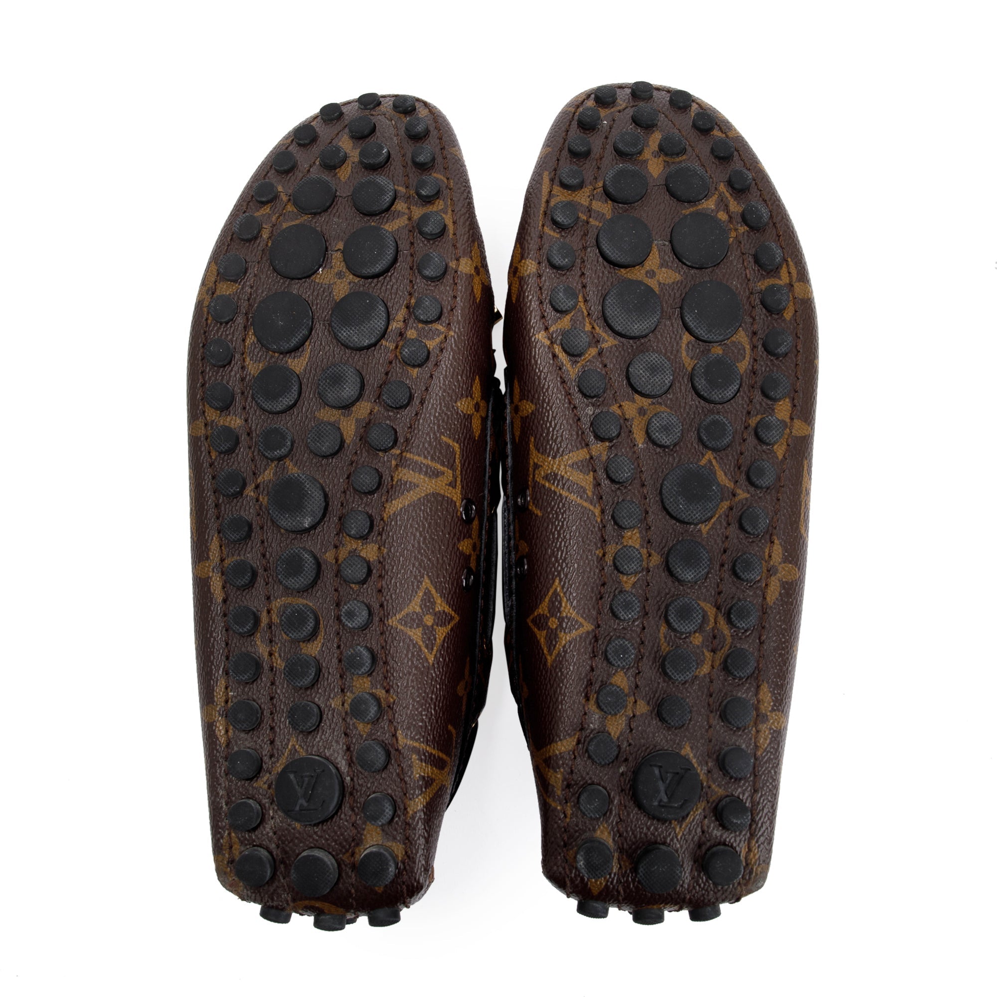 Louis Vuitton Monogram Gloria Flat Loafers, Size 36.5