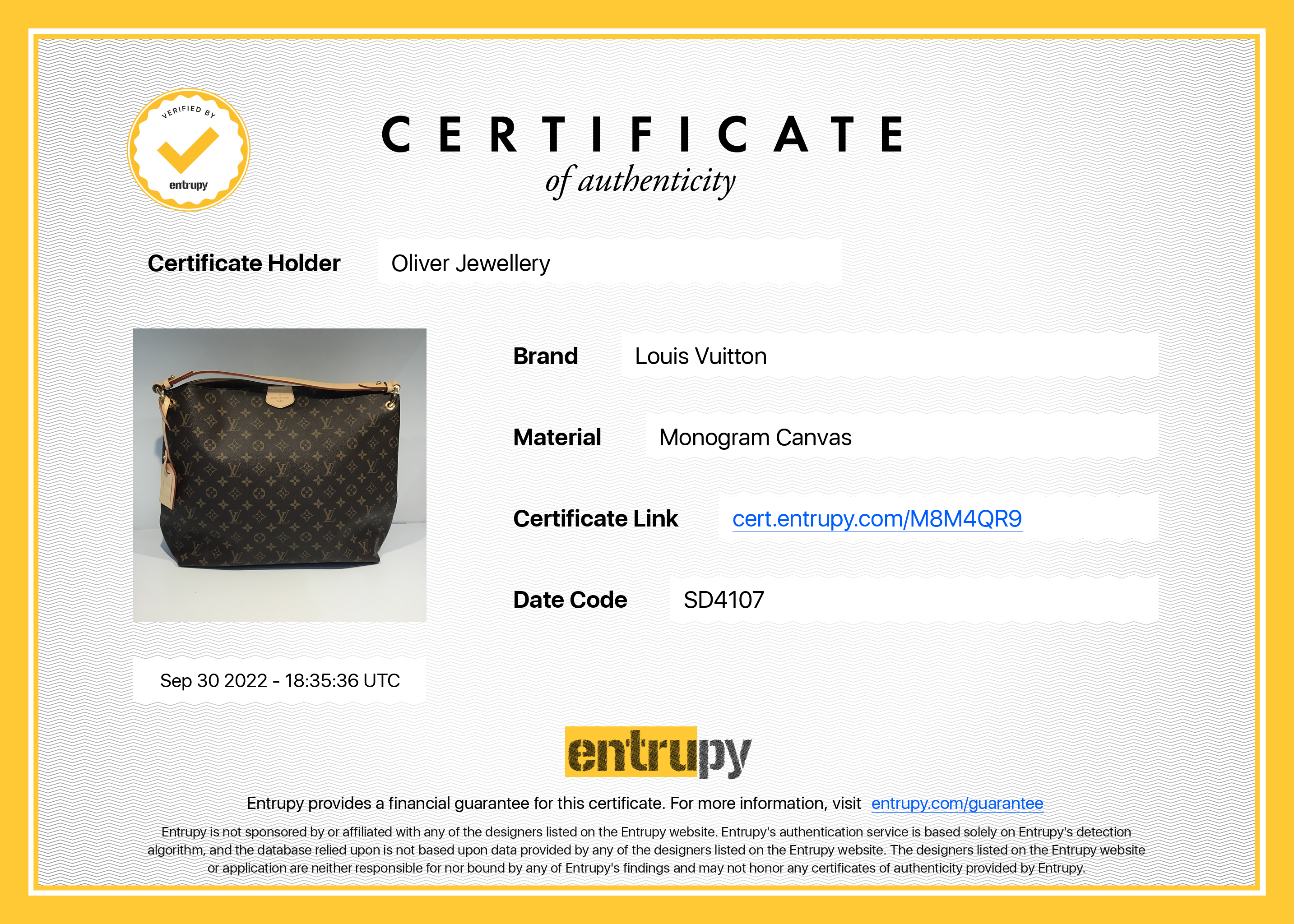 Louis Vuitton Monogram Graceful MM