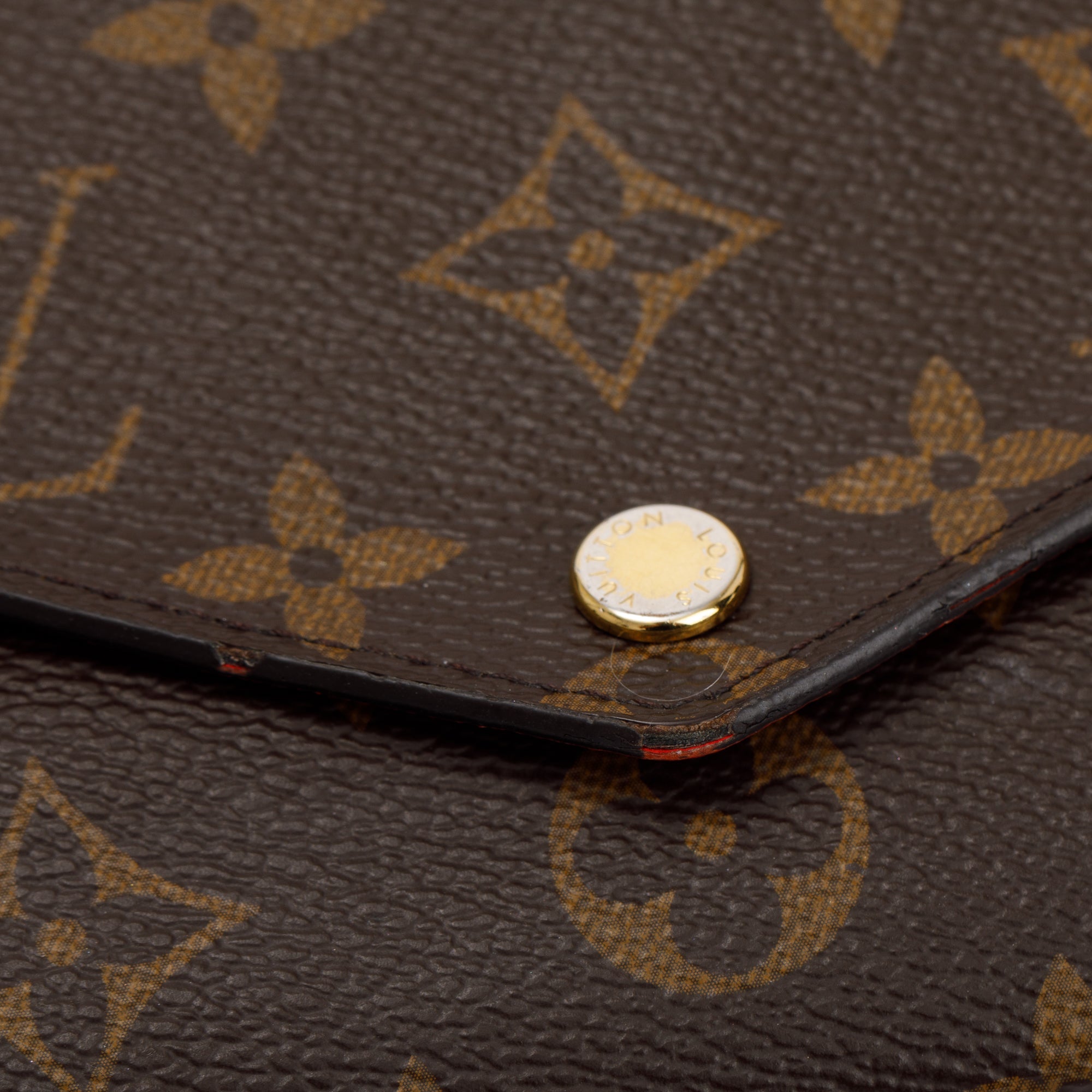 Louis Vuitton Monogram Jeanne Wallet w/ Insert